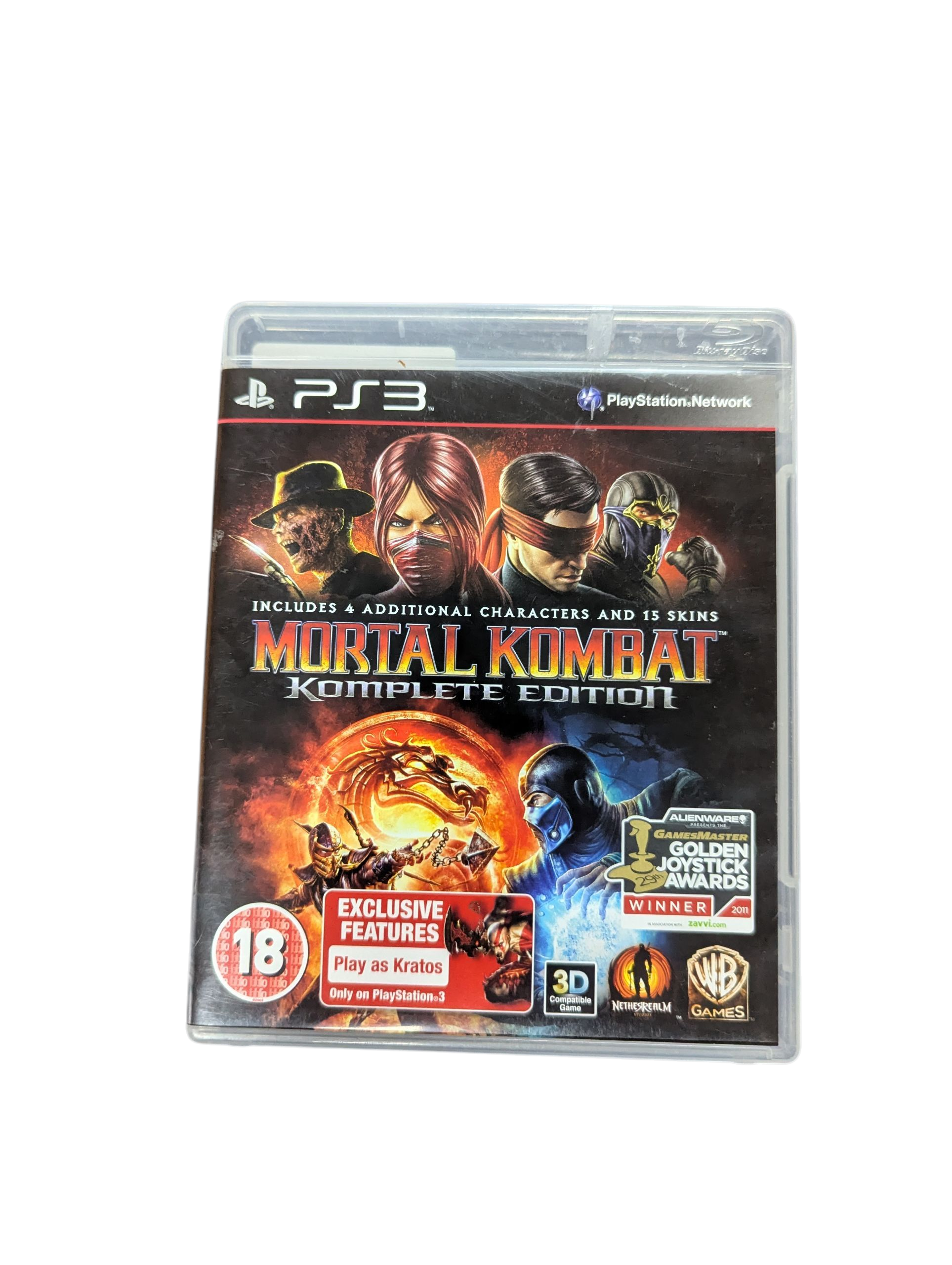 Product photo for Mortal Kombat Komplete Edition (PS3)