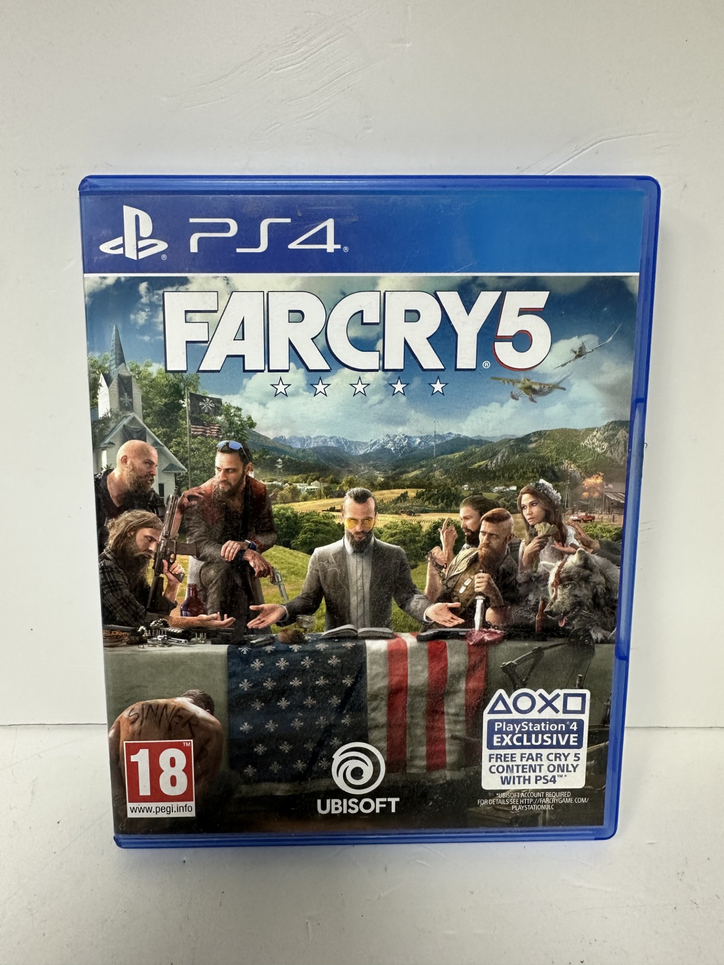 Product photo for farcry 5 ps4 game