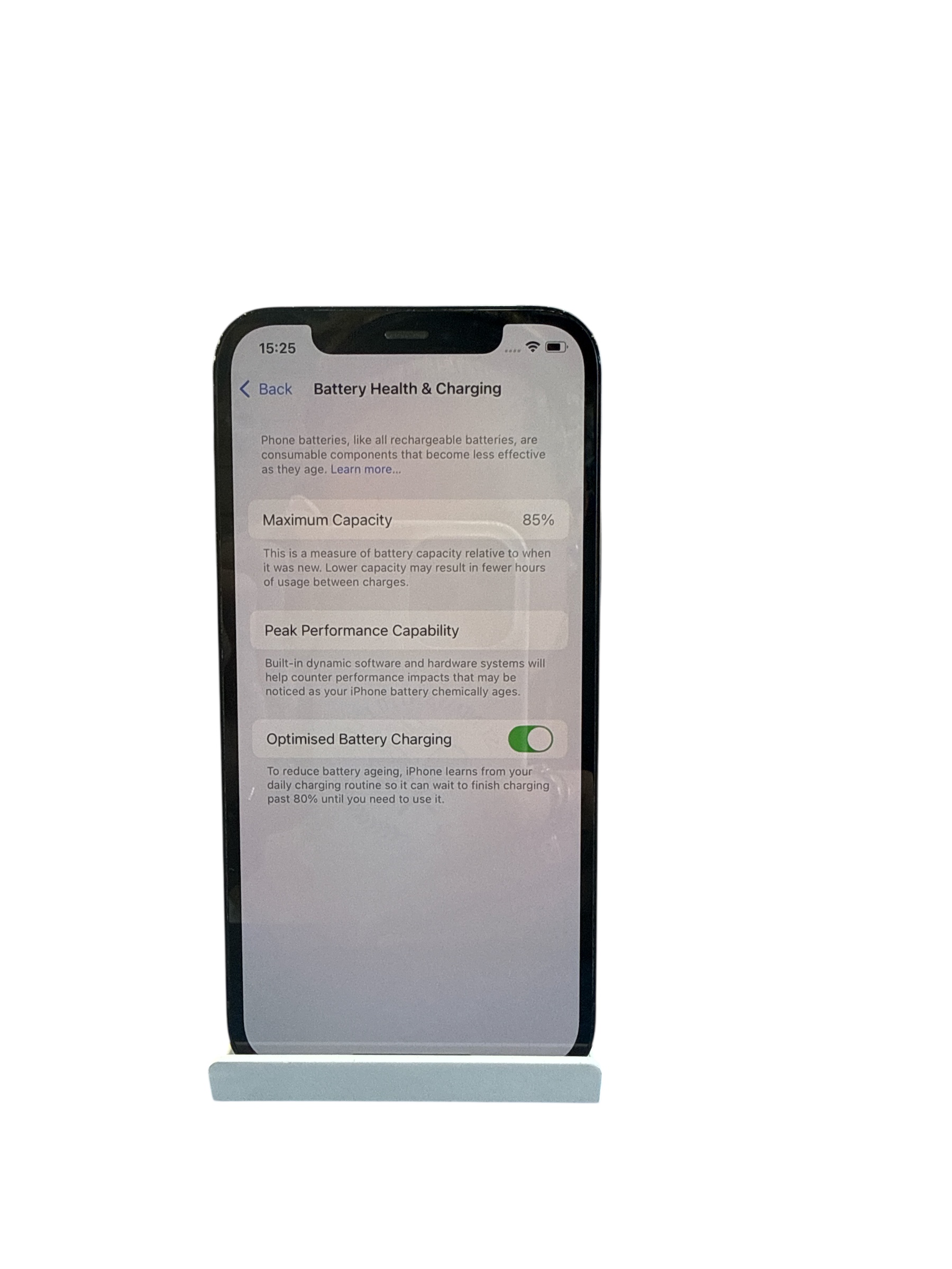 Product photo for Apple iPhone 12 - 64GB Black (Unlocked) Used 85% Battery Health