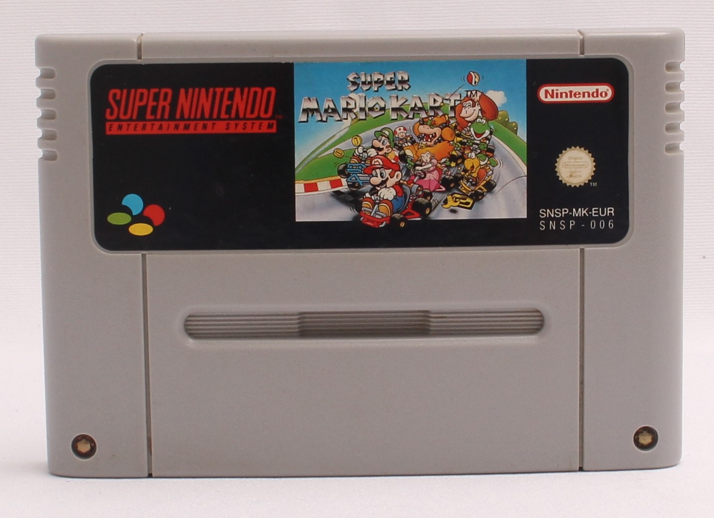 Product photo for Super Mario Kart SNES Game - Cartridge Only (G)