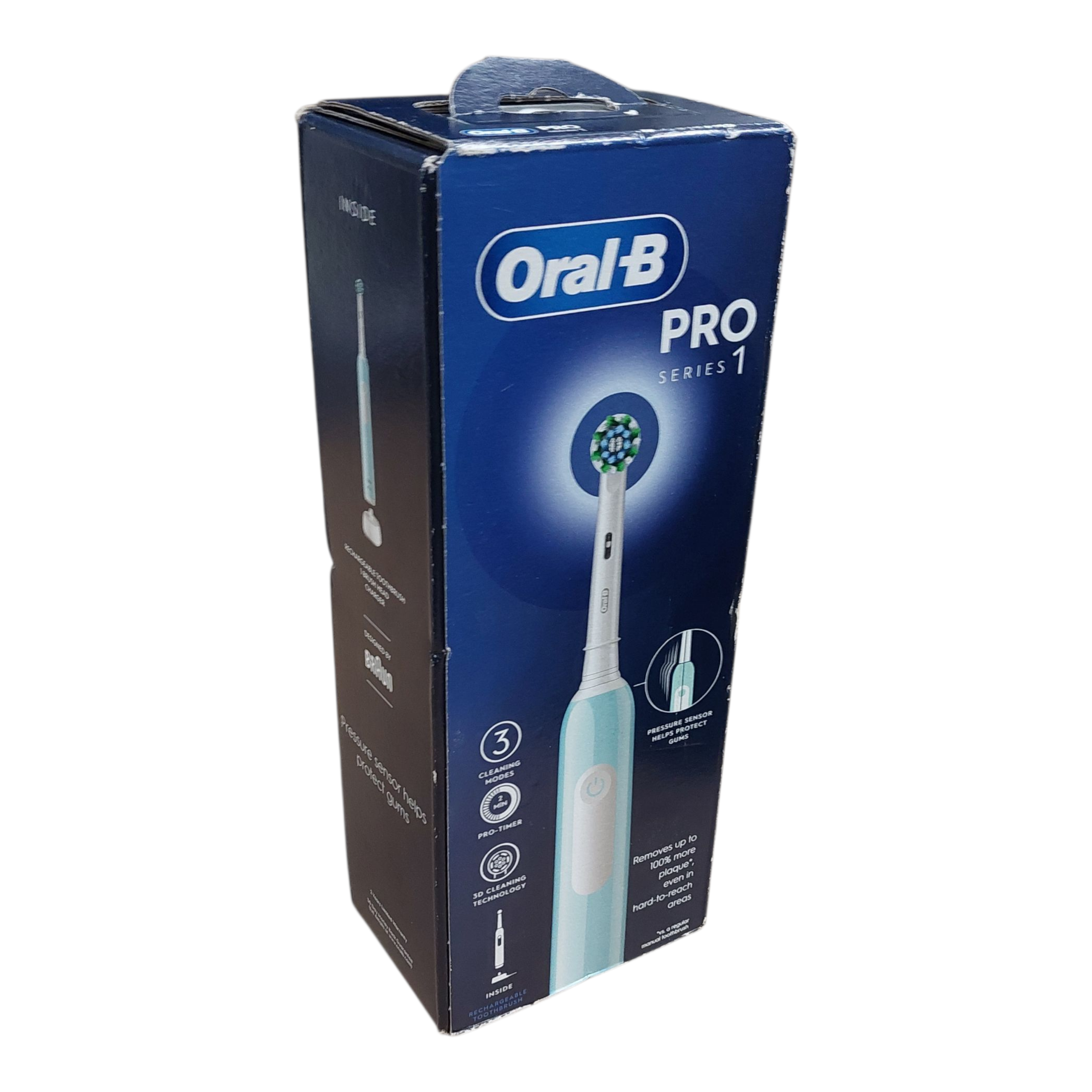 Product photo for Oral-B Pro Series 1 Electric Toothbrush – Blue