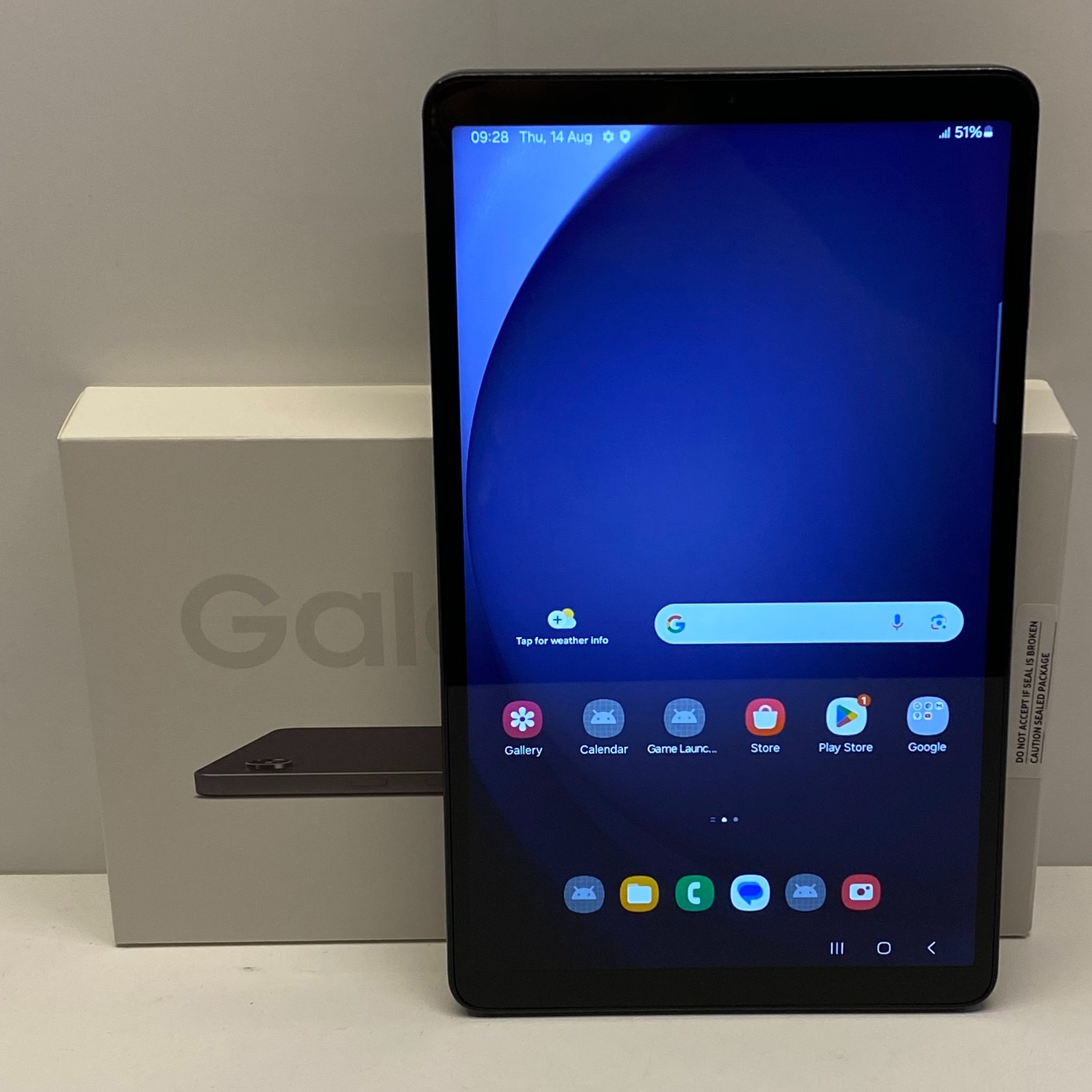 Product photo for Samsung Galaxy Tab A9 Model SM-X115 WiFi & Unlocked 64GB in Graphite Boxed
