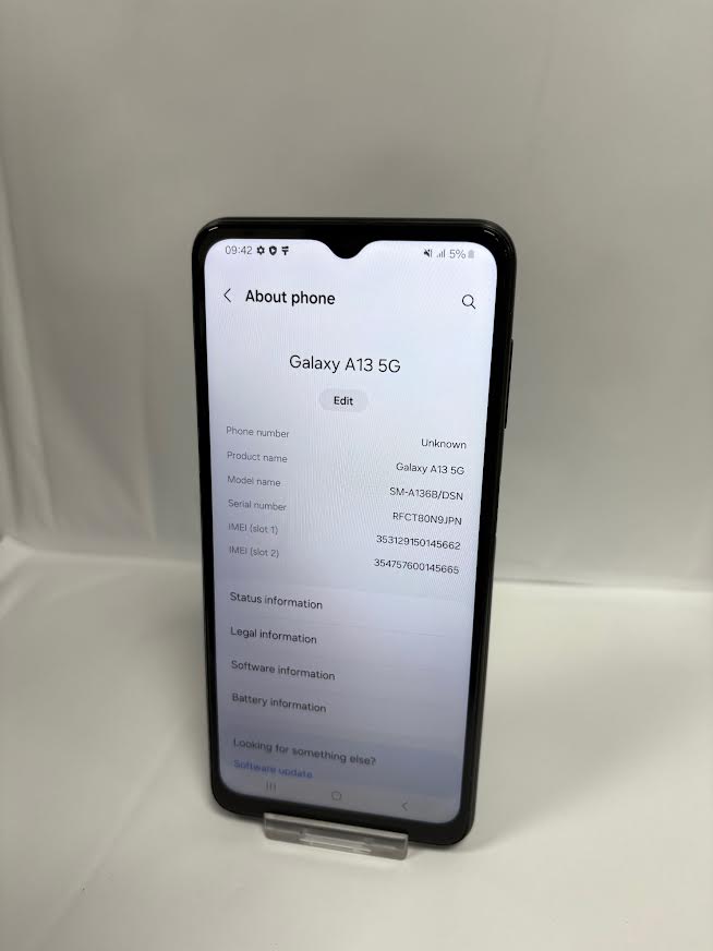 Product photo for SAMSUNG A13