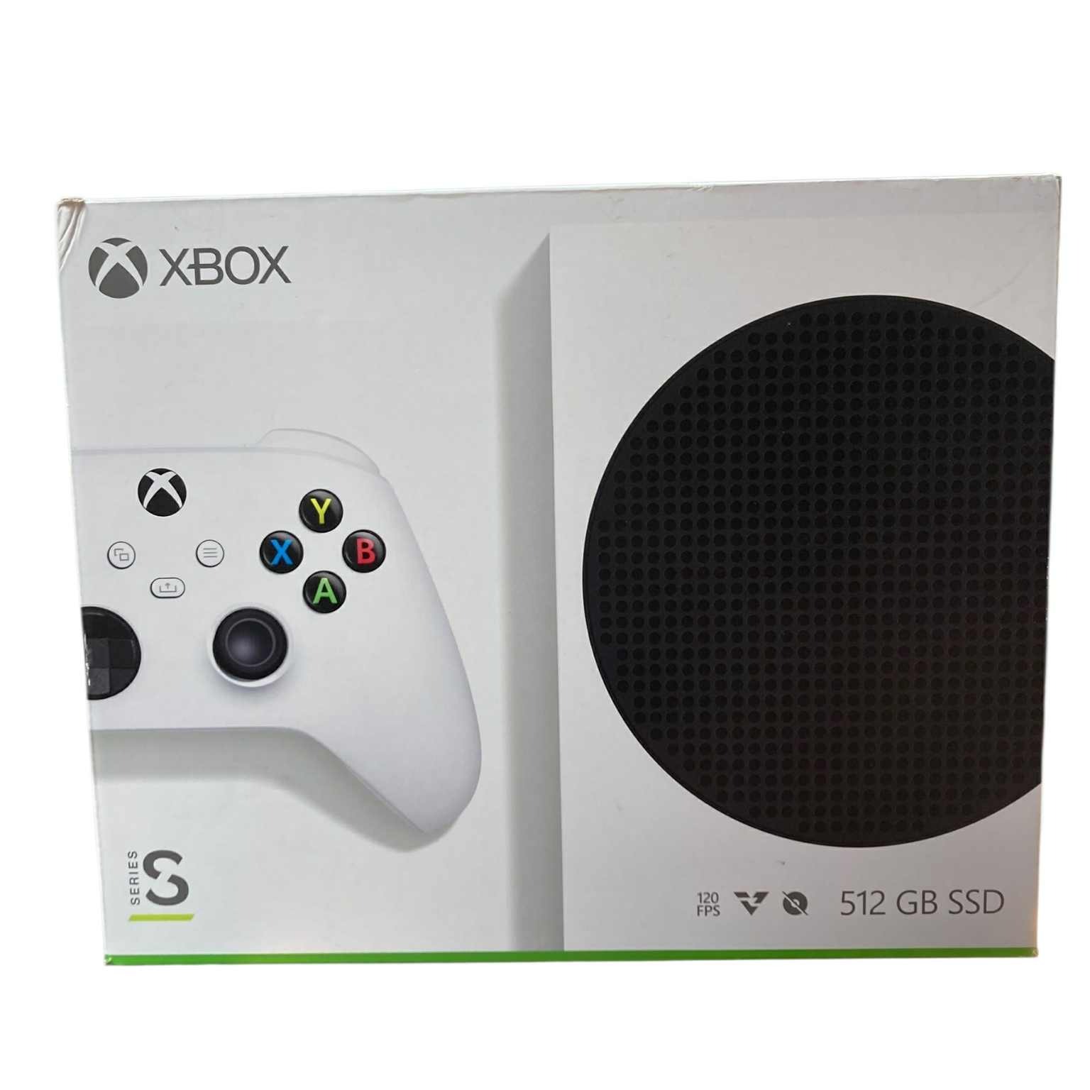Product photo for Xbox Series S Console, 512GB, White, boxed