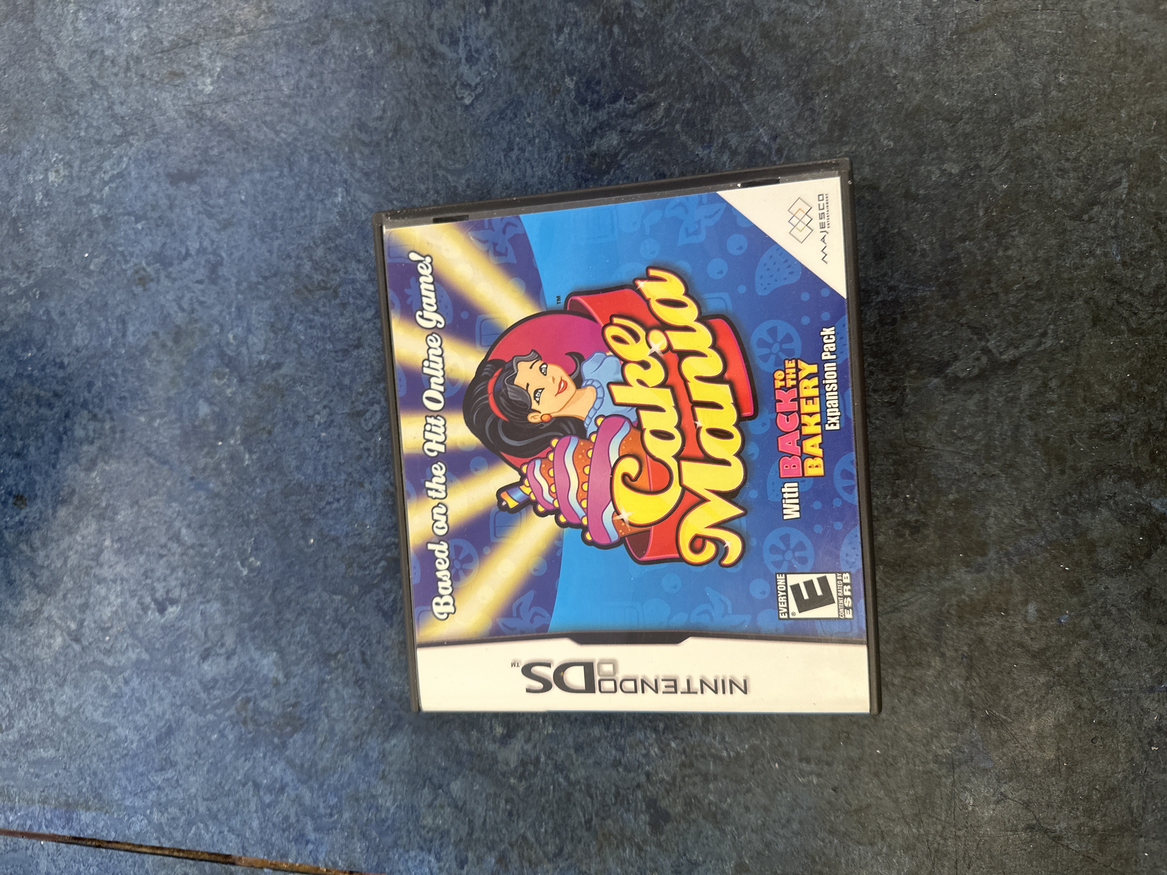 Product photo for Nintendo  cake mania ds E version