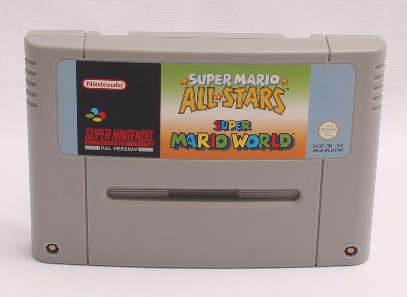 Product photo for Super Mario All Stars World Nintendo SNES Game - Cartridge Only (G)
