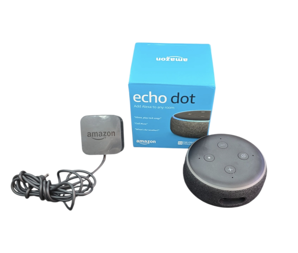 Product photo for Echo Dot 3rd Gen Boxed