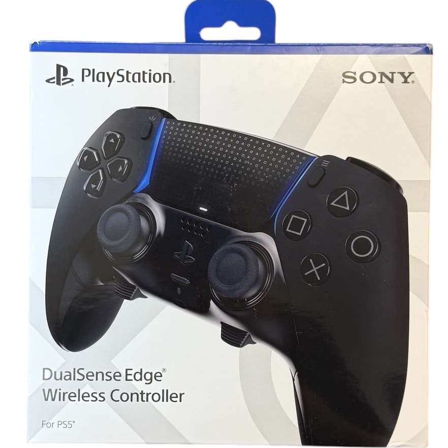 Product photo for Boxed: Sony DualSense Edge Wireless Controller For PS5 - Midnight Black