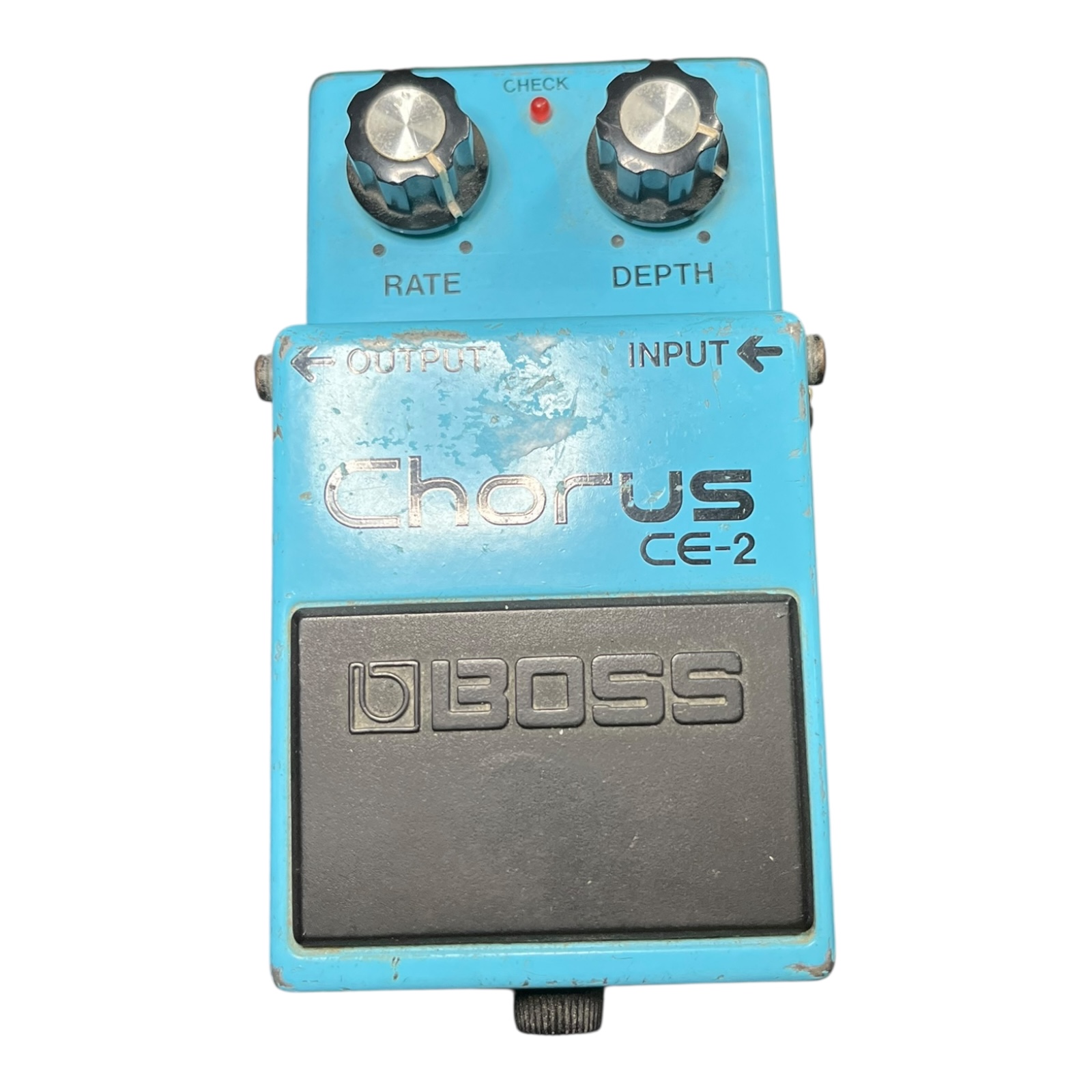 Product photo for Boss CE-2 Chorus Pedal – Green Label Made in Taiwan Used Good Condition