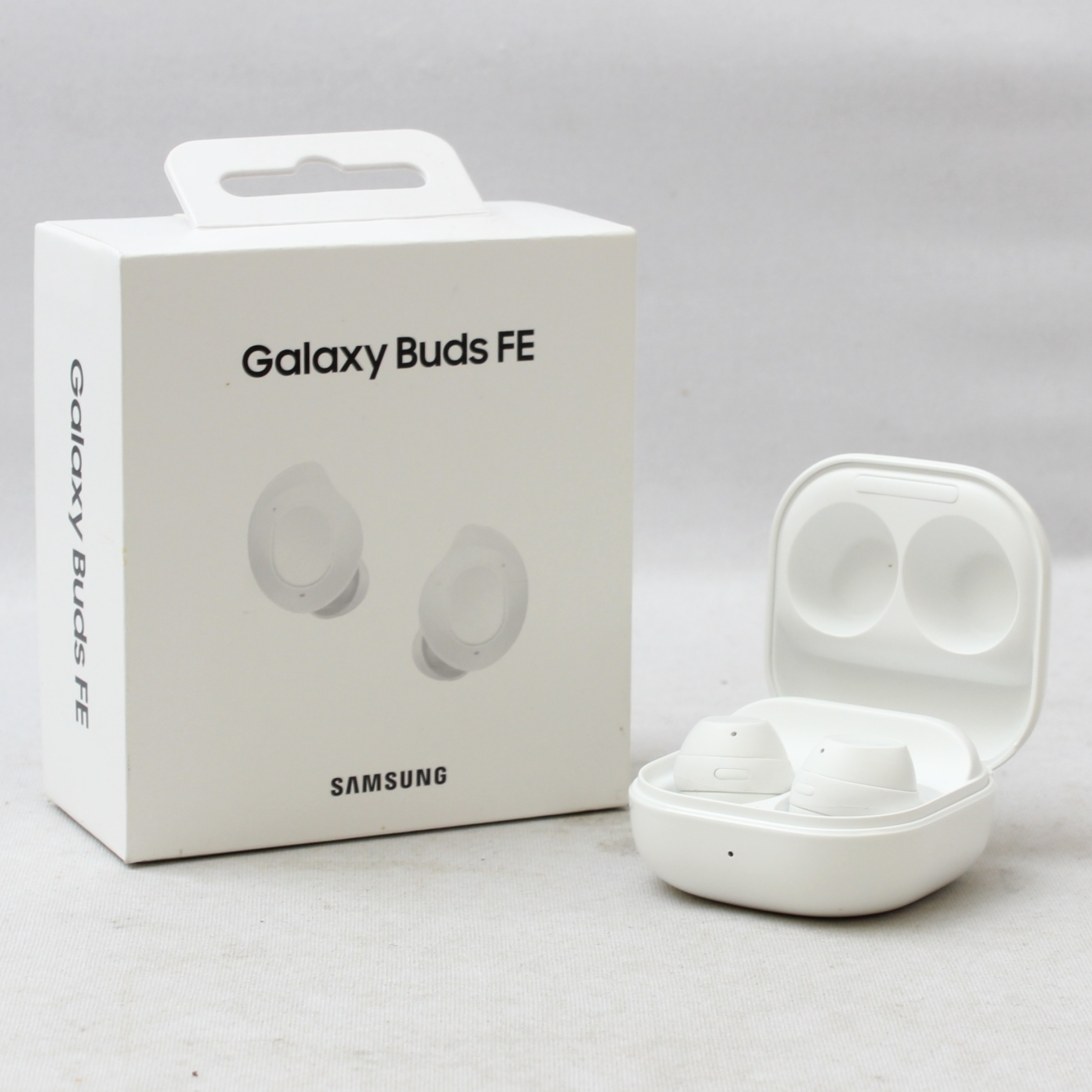 Product photo for Samsung Galaxy Buds FE Wireless Bluetooth Headphones - White (U)