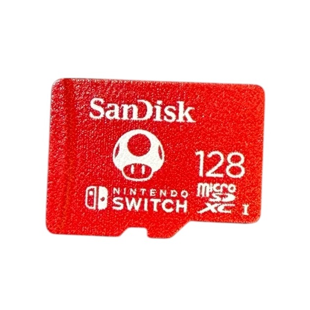 Product photo for SanDisk 128GB Micro SDXC Card - For Nintendo Switch