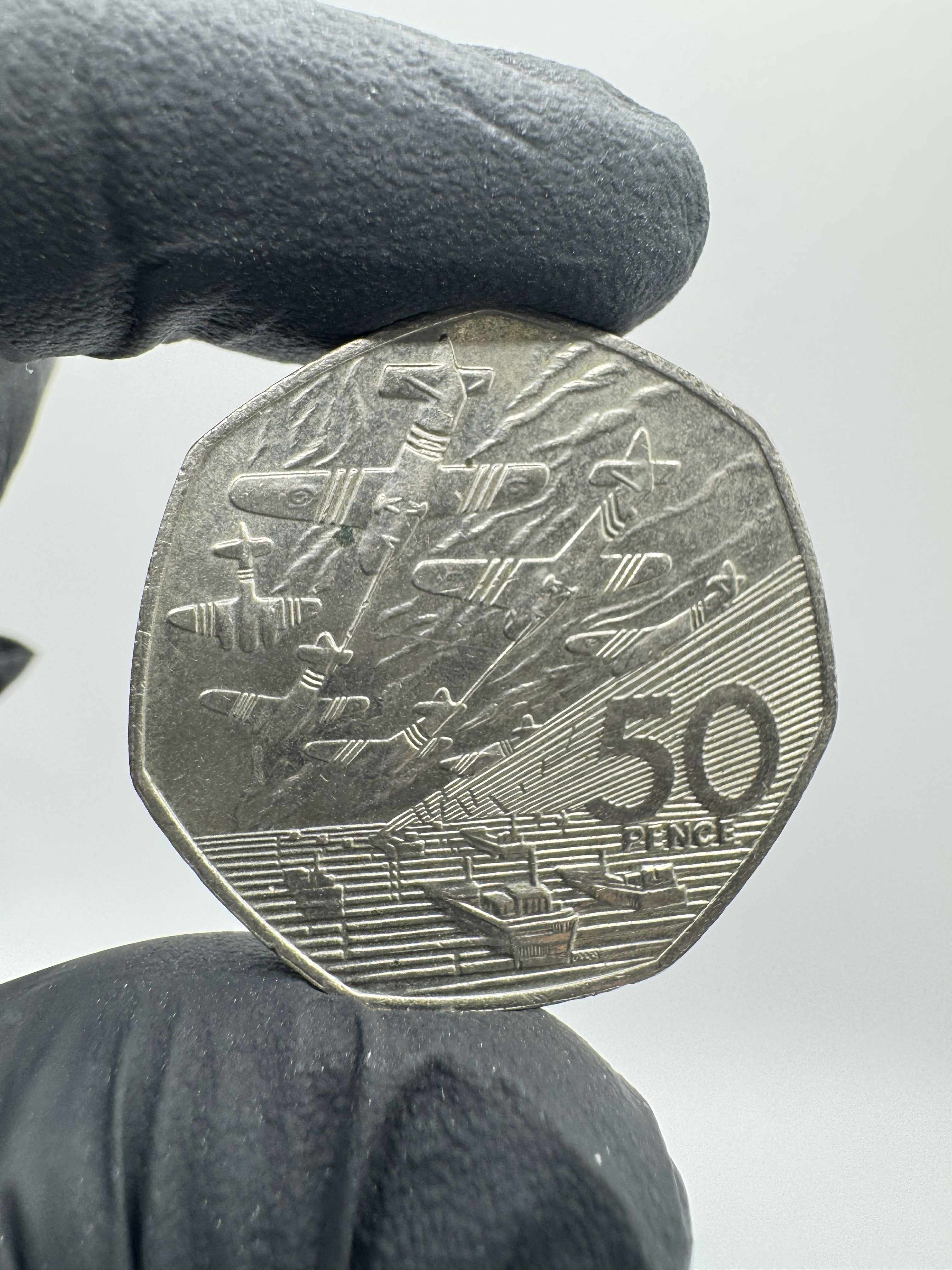 Product photo for 1994 D-Day WWII 50p