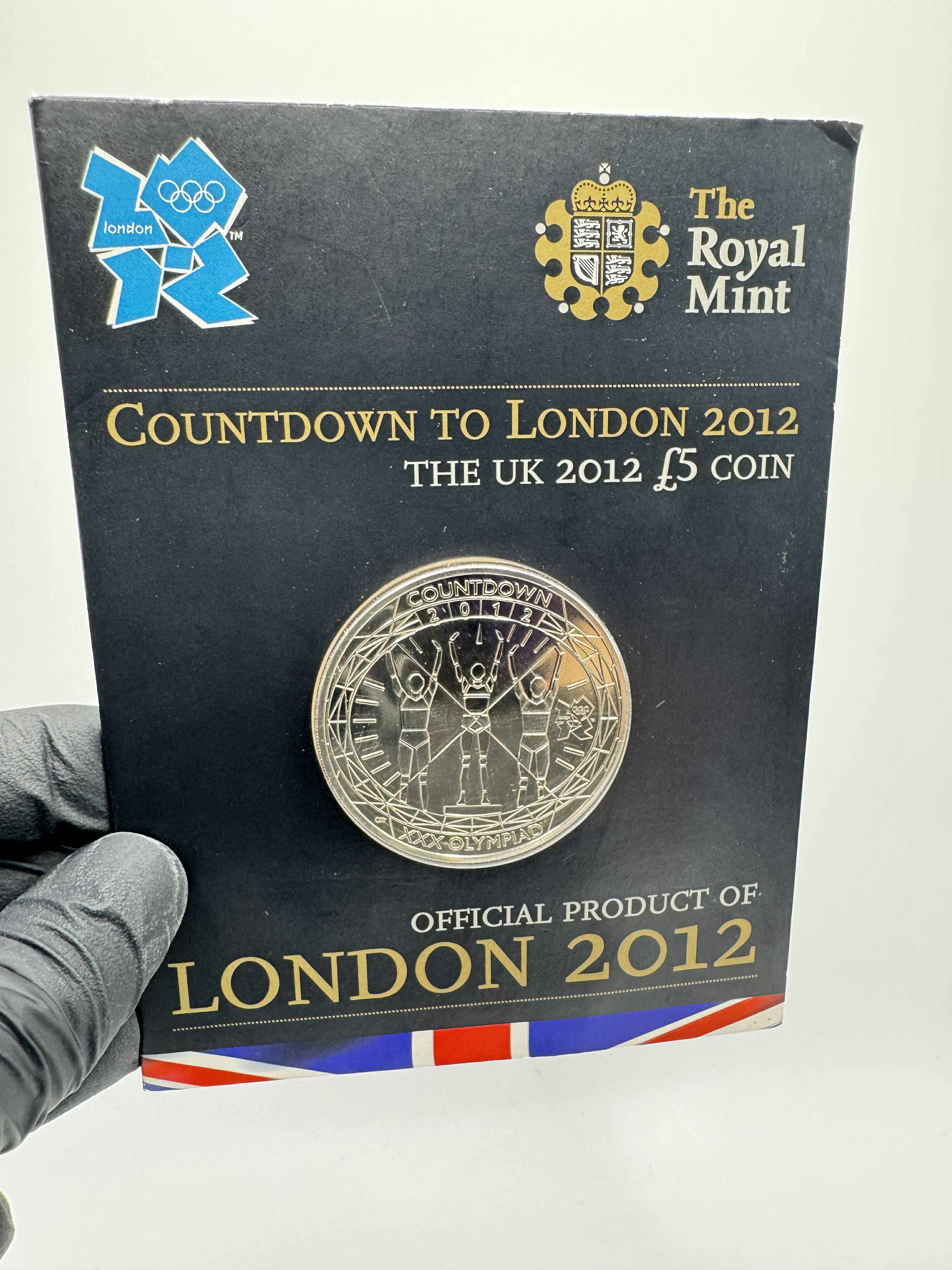 Product photo for 2012 £5 Countdown To London Coin