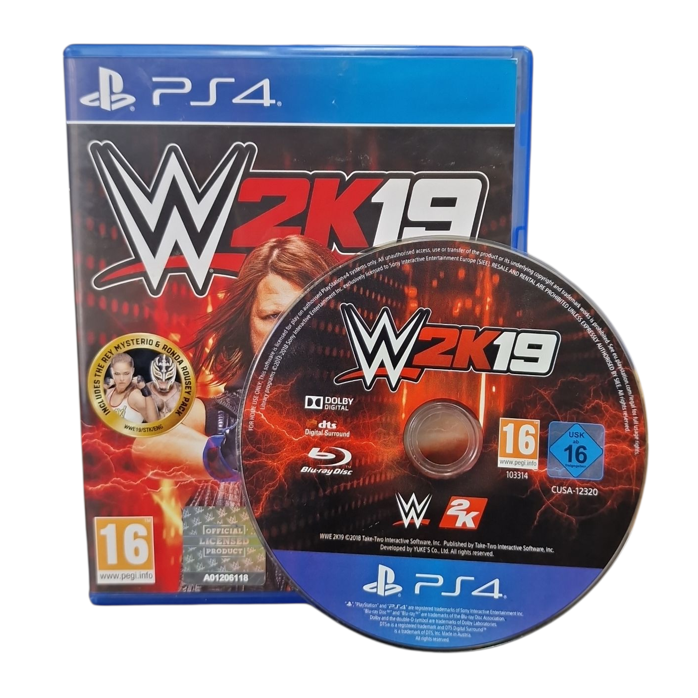 Product photo for WWE 2K19 (No DLC) - PlayStation 4 Game (16)
