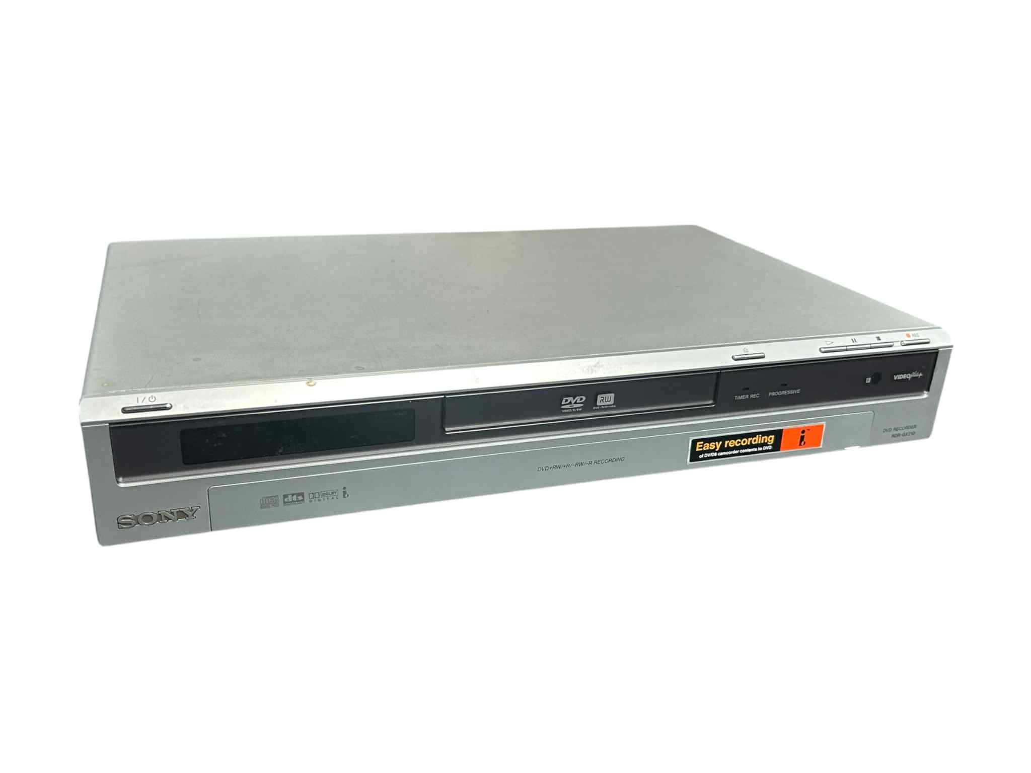 Product photo for Sony RDR-GX210 DVD Recorder
