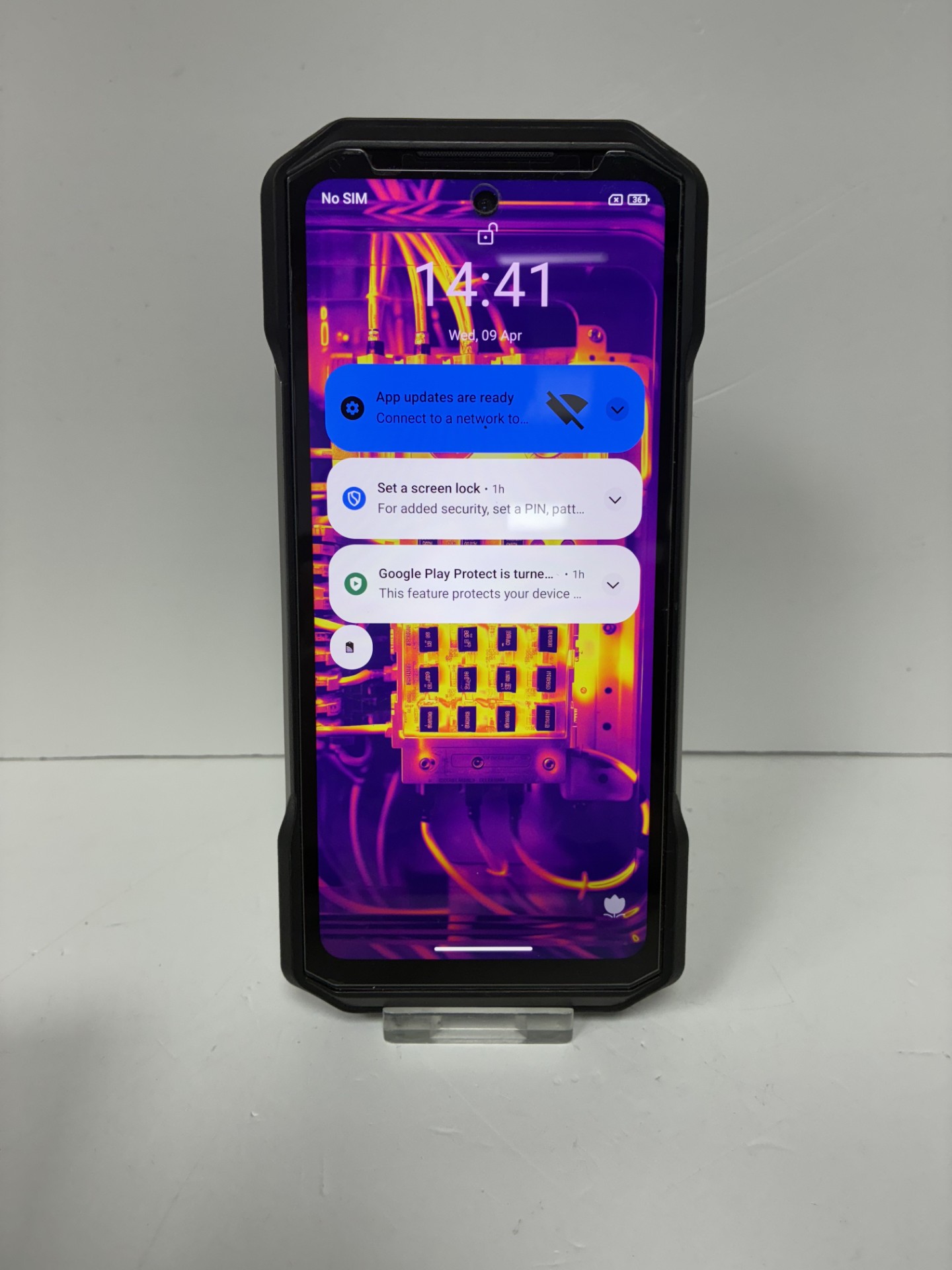 Product photo for ulefone armor 27t 256gb black unlocked boxed