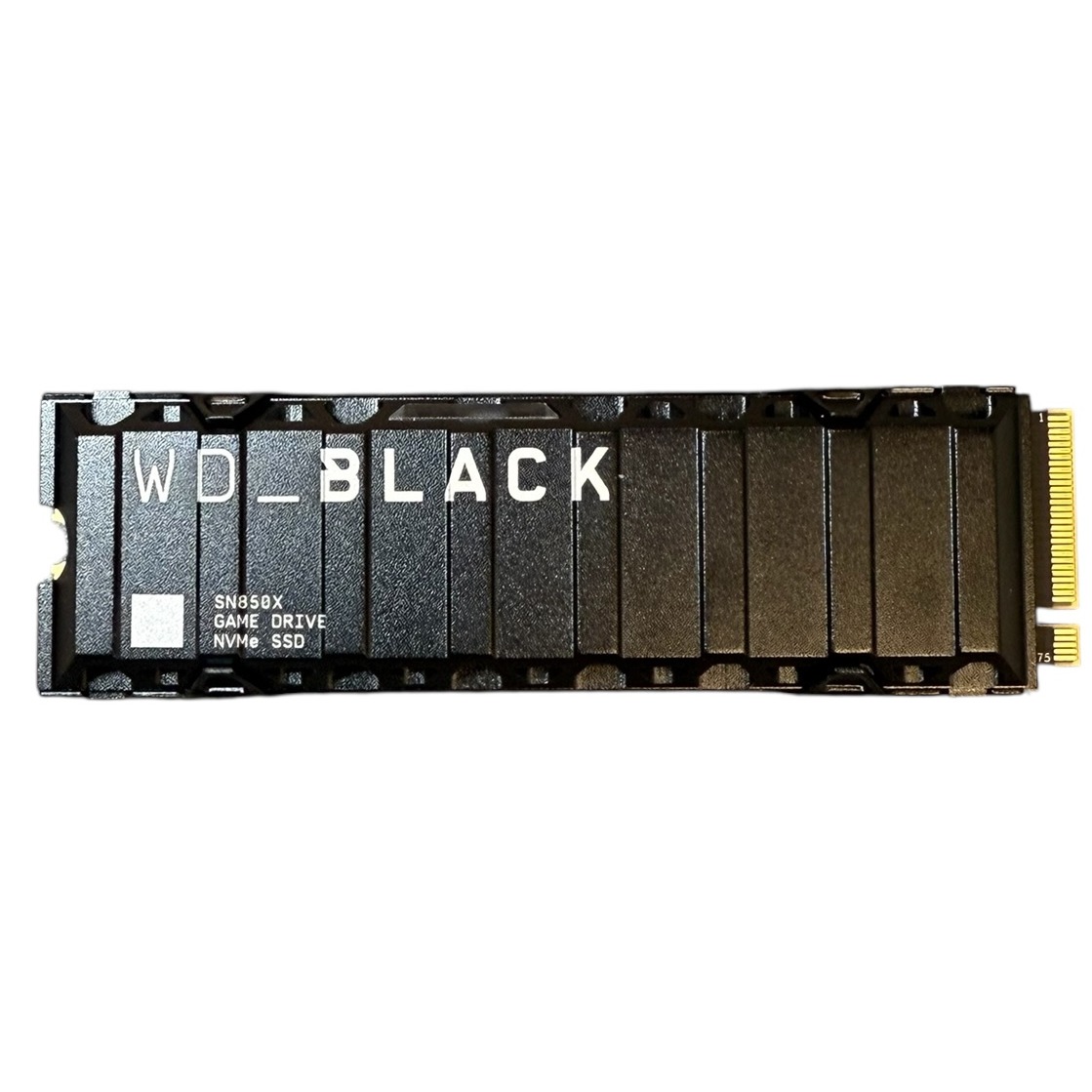 Product photo for WD_Black SN850X PCIe NVMe Gen 4 M.2 SSD - 1TB + Heatsink