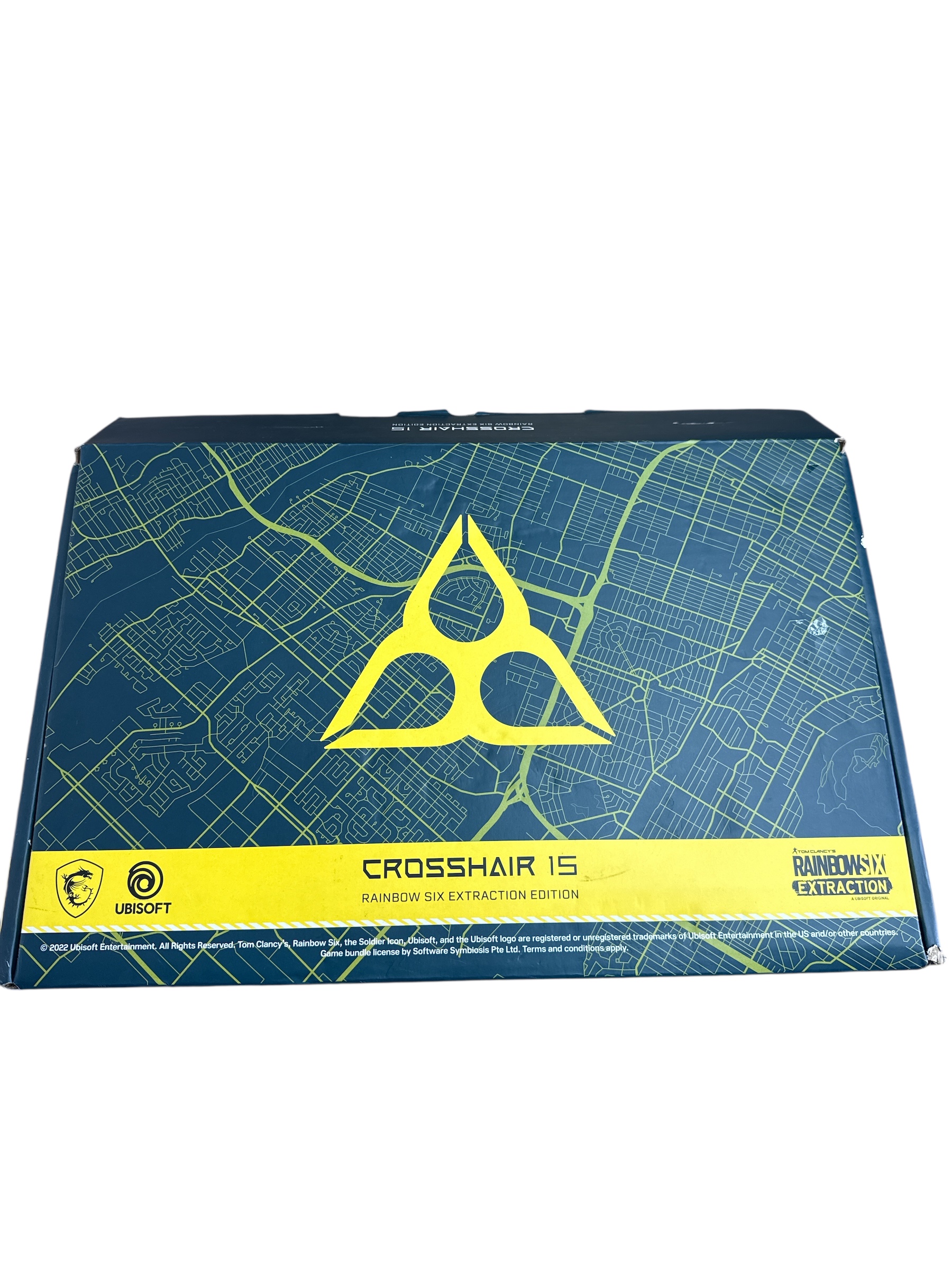 Product photo for MSI Rainbow Six Extraction Edition Gaming Laptop – i7-12700H / RTX 3060 16GB 1TB SSD