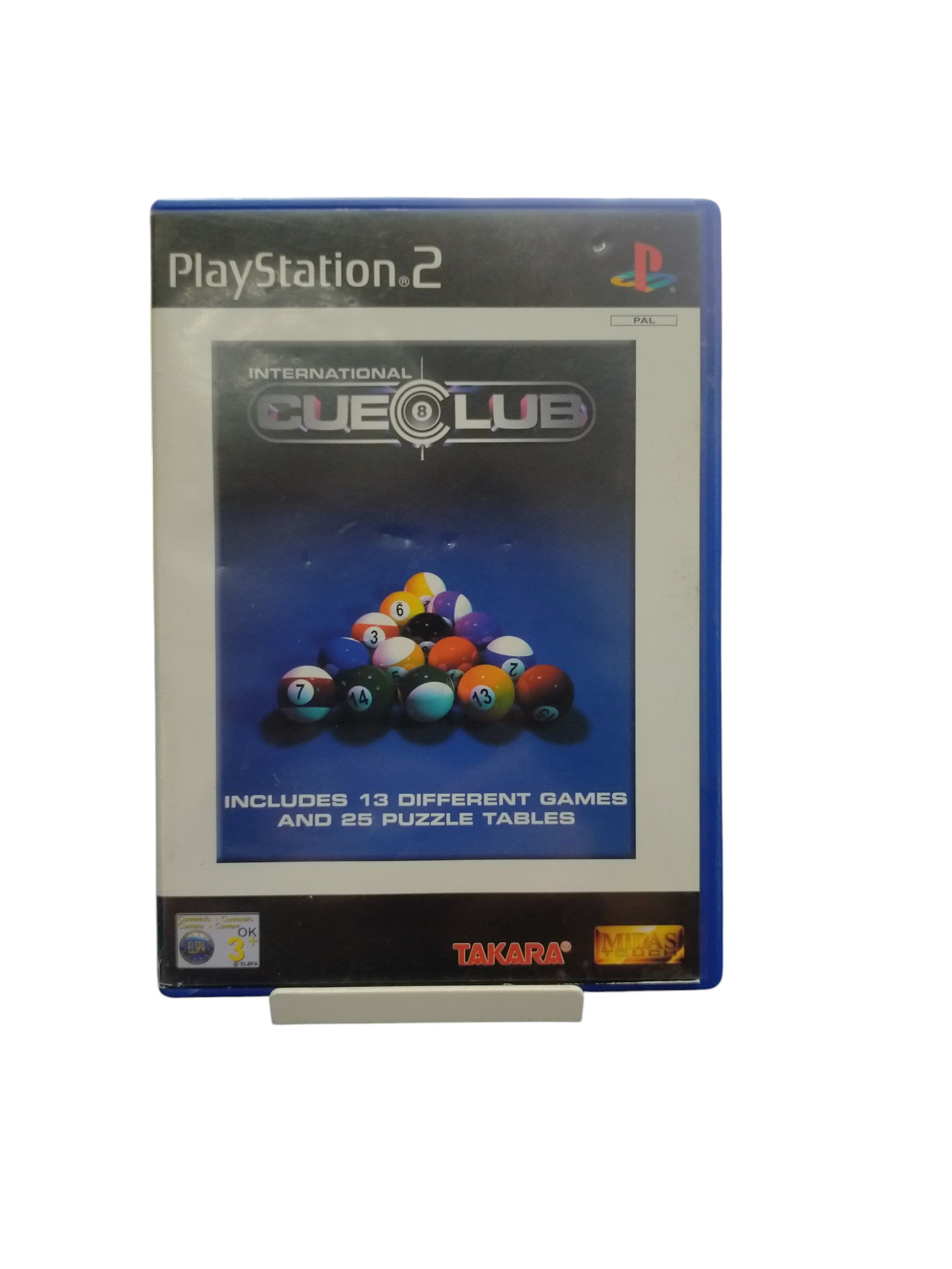 Product photo for International Cue Club (Ps2)