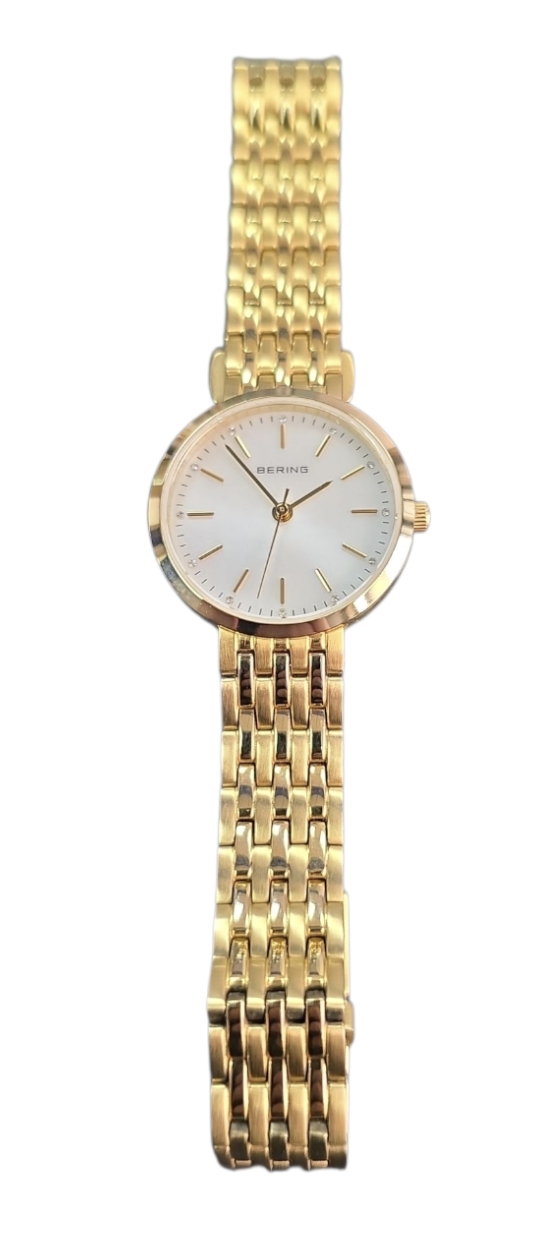 Product photo for Bering Ladies Watch Wristwatch Classic Quartz - 19126-734 Stainless Steel