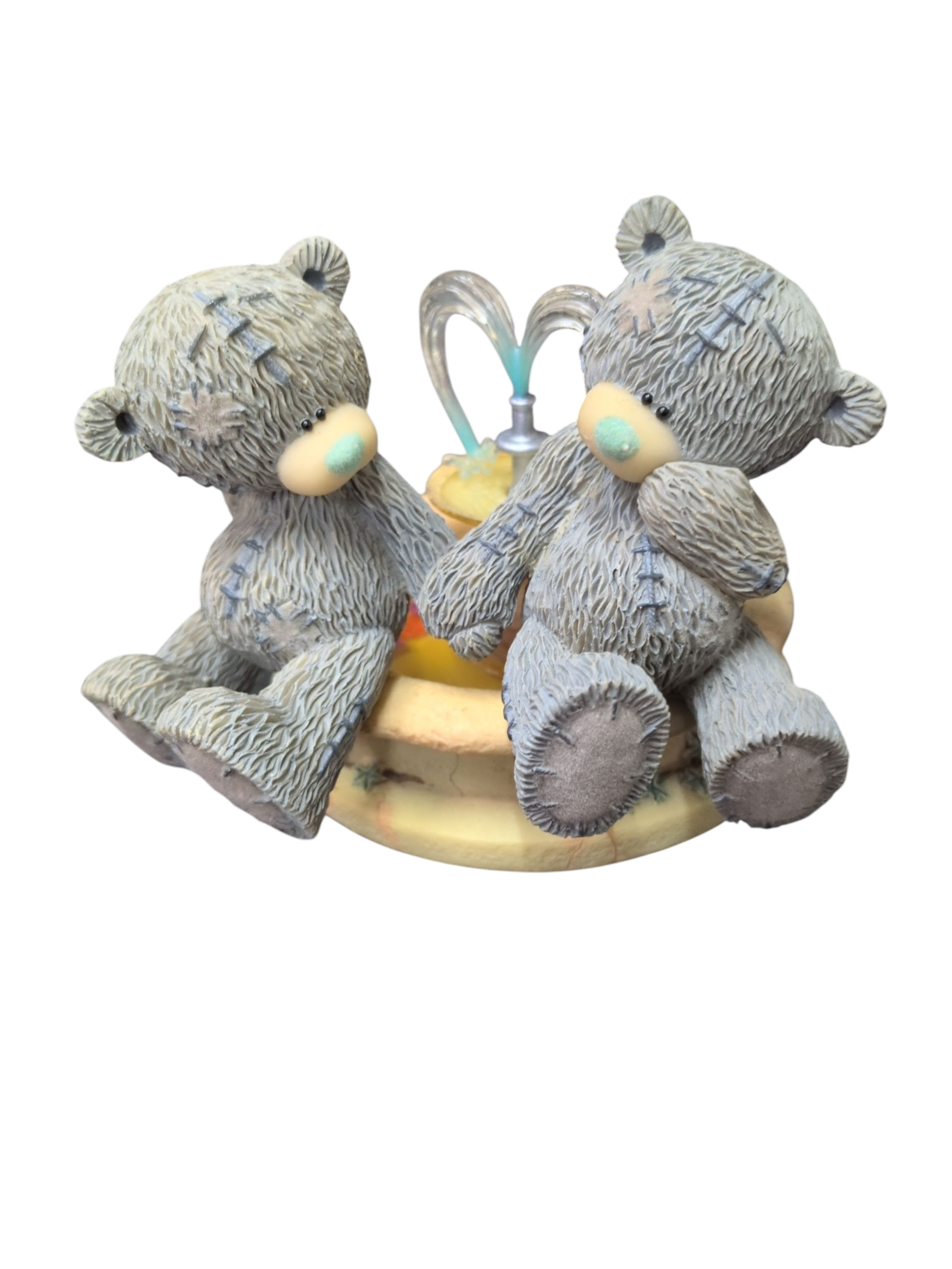 Product photo for Me to You “Fountain Of Love” Figurine Tatty Teddies by Fountain 2004