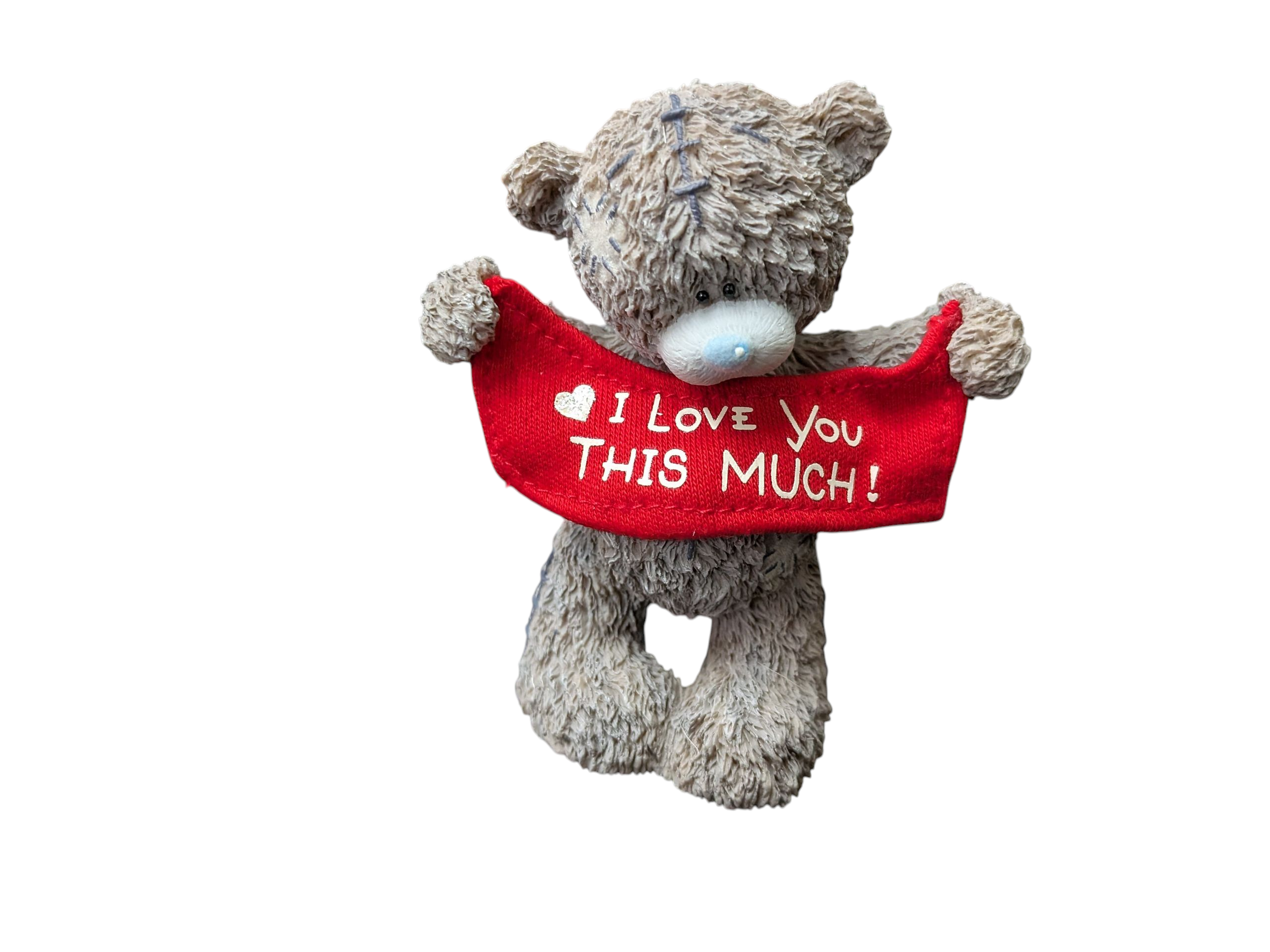Product photo for Me to You Tatty Teddy “I Love This Much” 2007 Figurine
