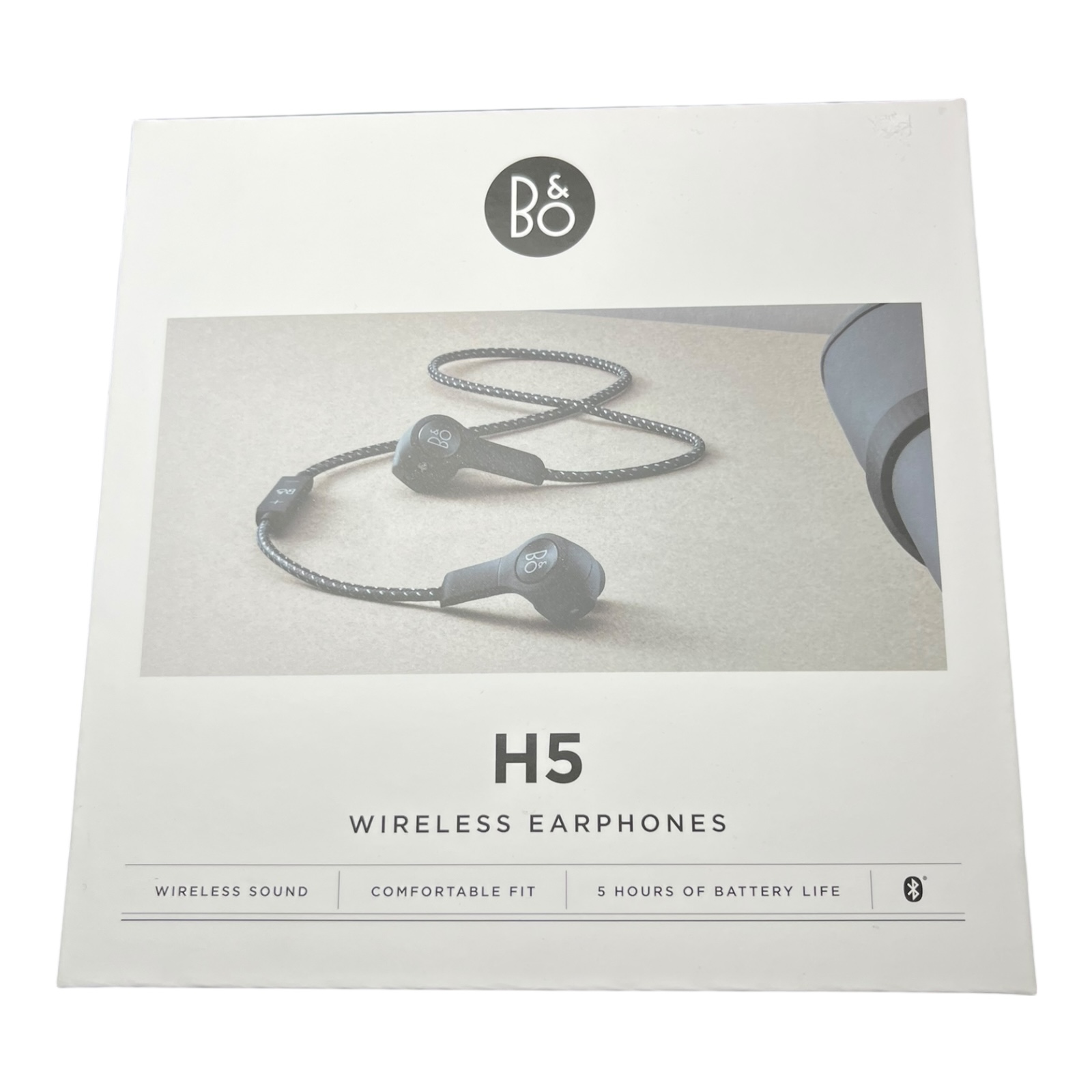 Product photo for Bang & Olufsen Beoplay H5 Wireless Earphones – Boxed Good Condition