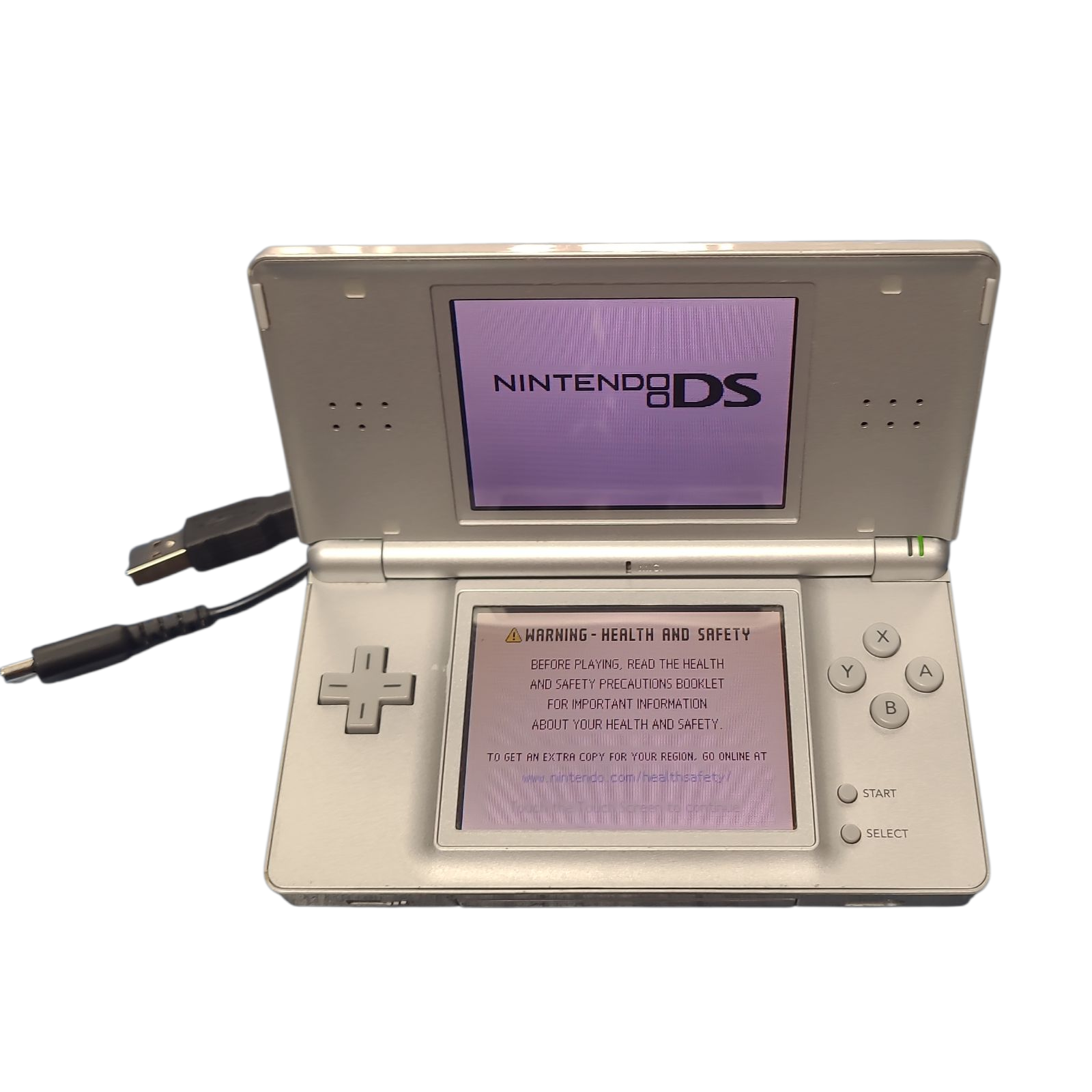 Product photo for Nintendo DS Lite in Grey ( no stylus )