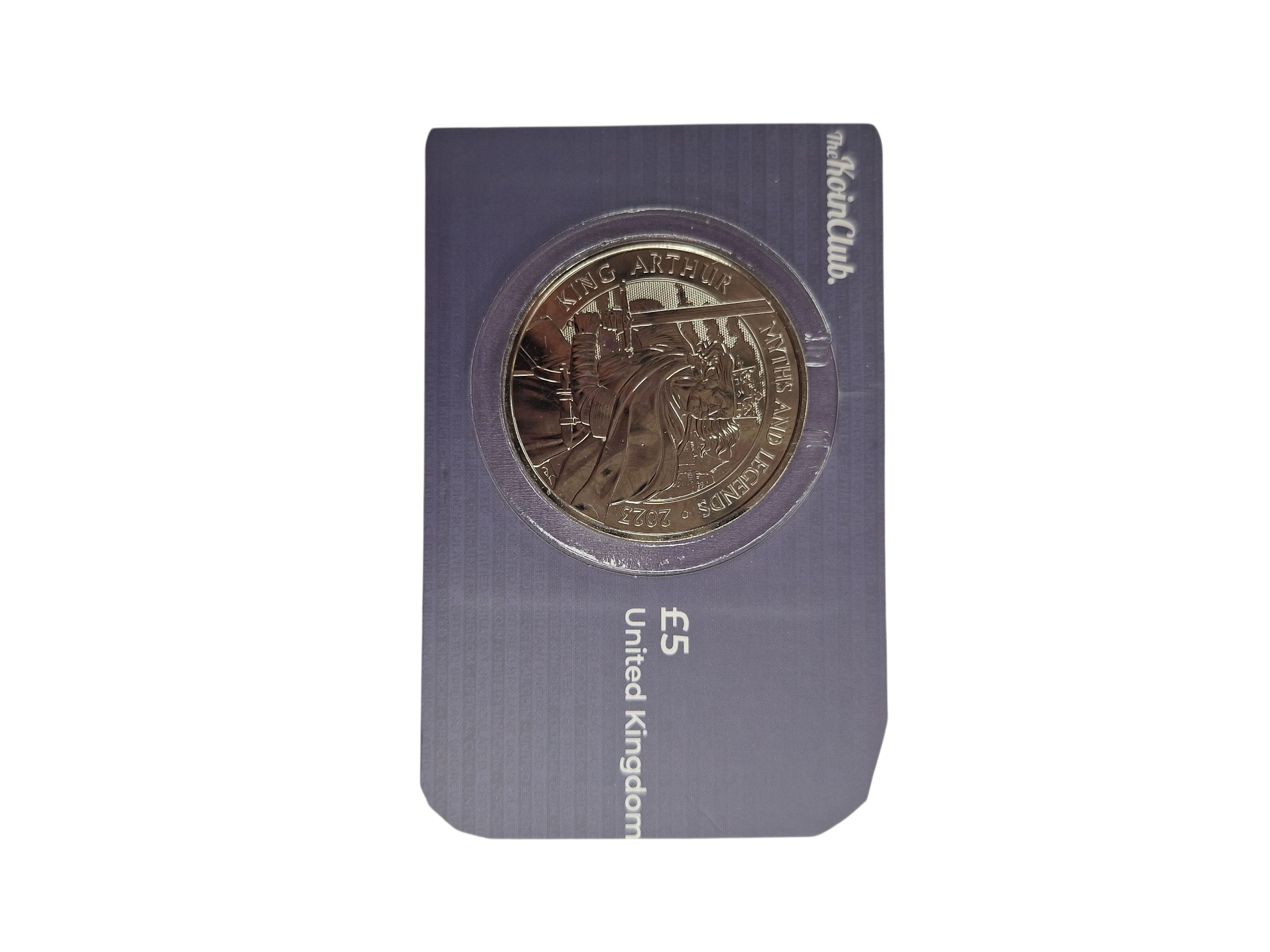 Product photo for King Arthur Myths and Legends 2023 £5 Coin