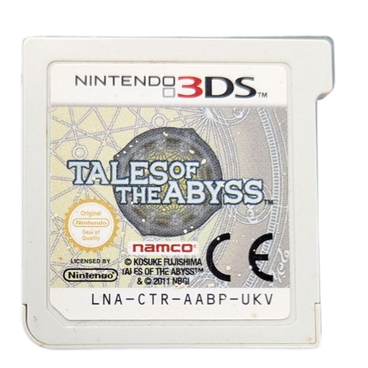 Product photo for Tales of The Abyss 3DS Uncased