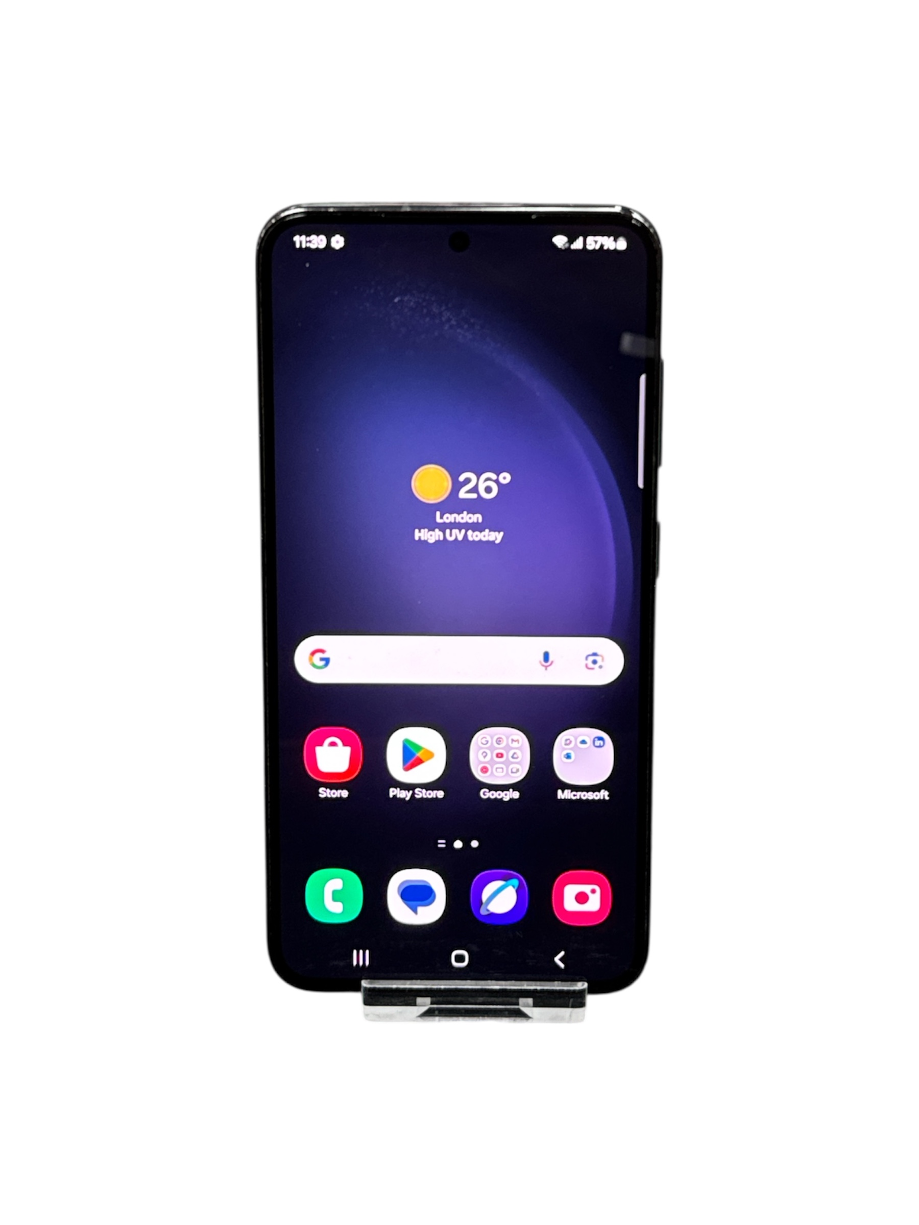 Product photo for Samsung Galaxy S23 Dual Sim 256GB Phantom Black, Unlocked C