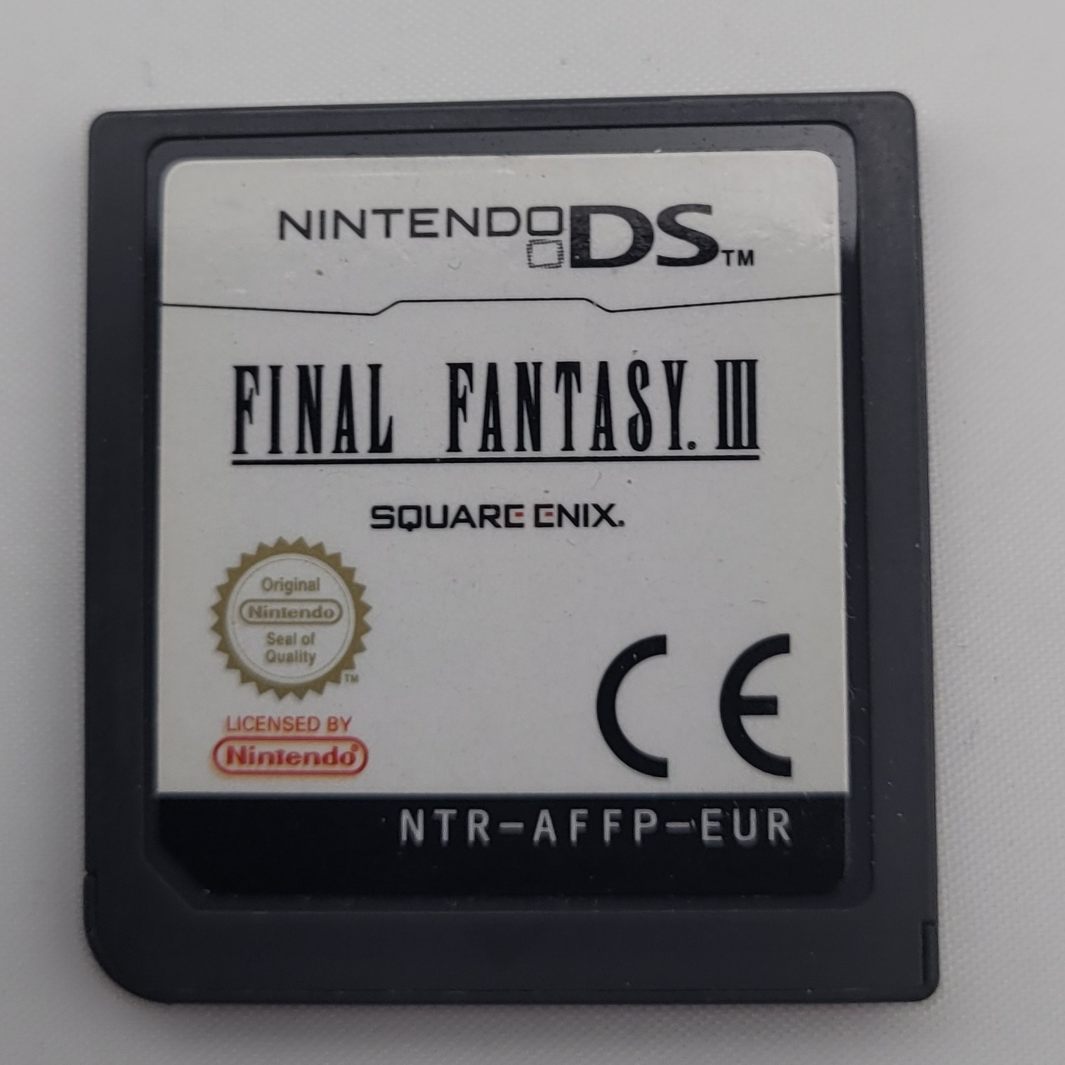 Product photo for Final Fantasy III DS Cartridge Only
