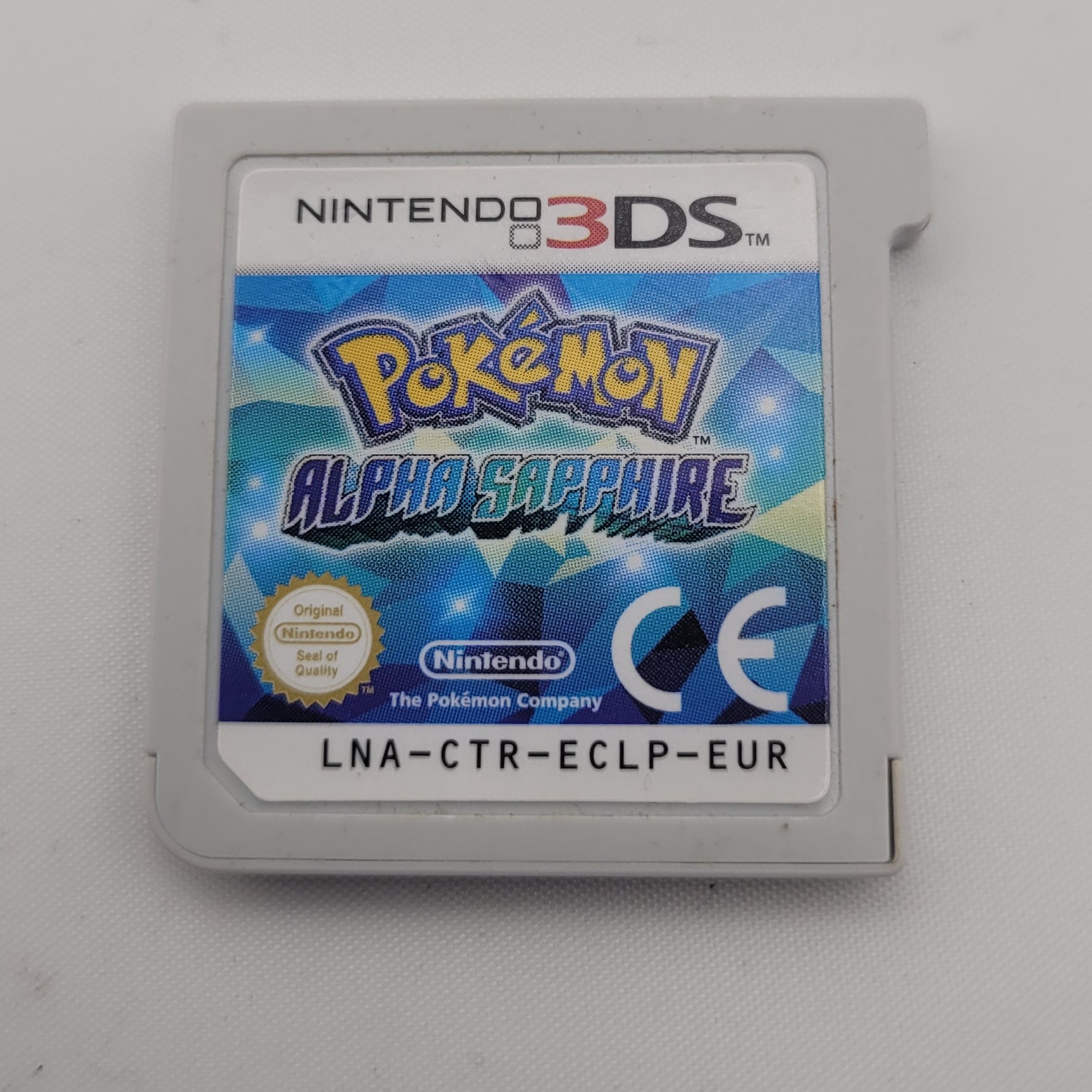 Product photo for Pokemon Alpha Saphphire 3DS Cartridge Only