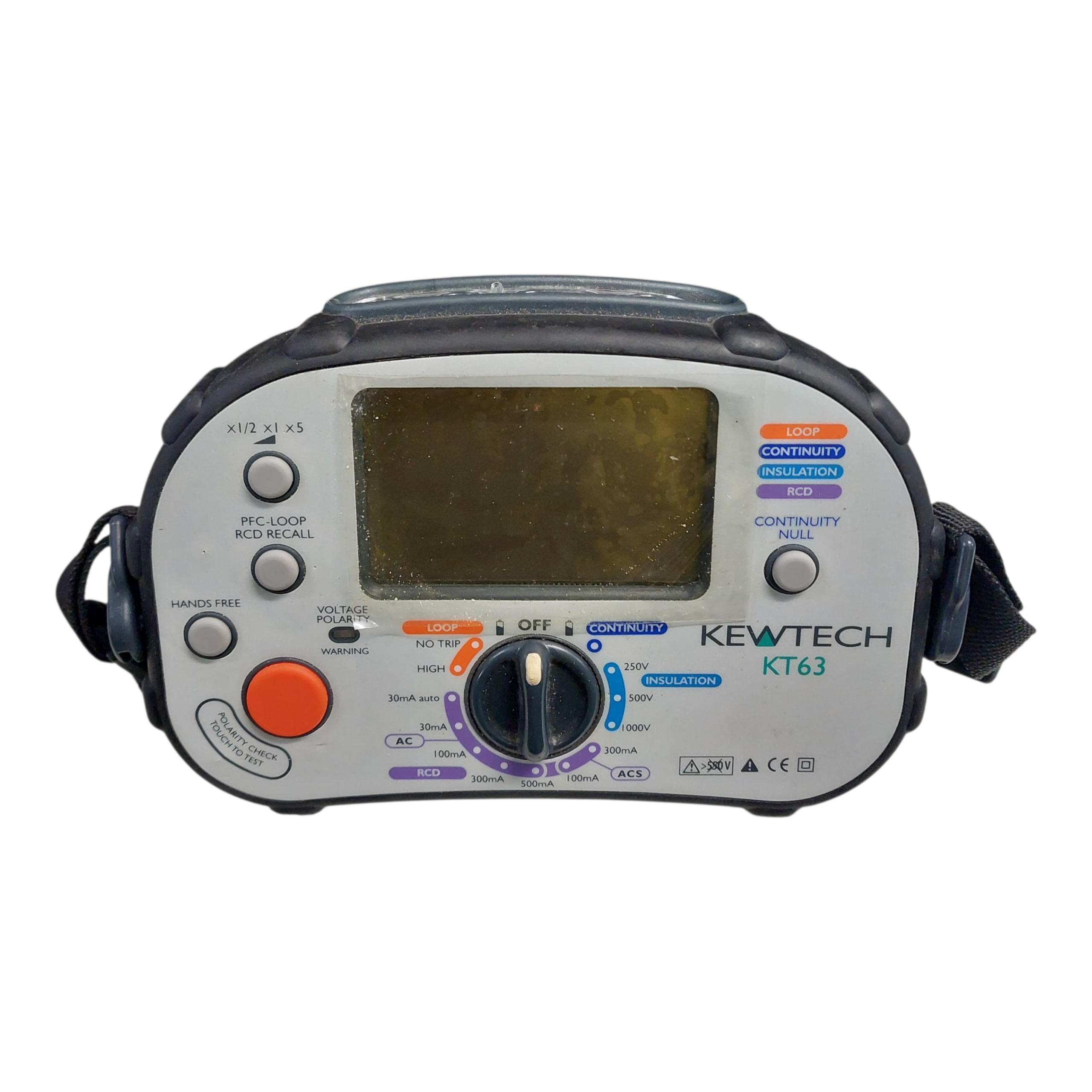 Product photo for Kewtech KT63 5‑in‑1 Multifunction Tester – Used, Fully Working