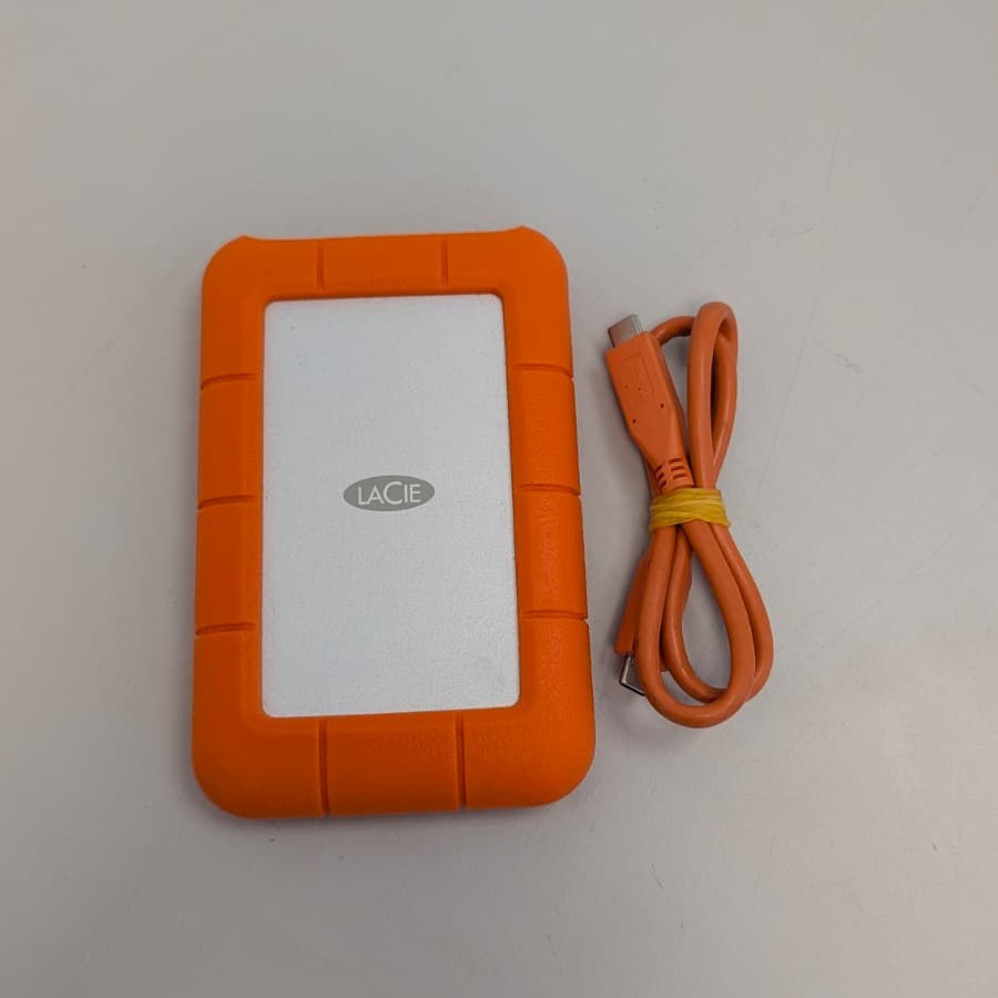 Product photo for LaCie Rugged Mobile Drive 1TB Portable External Hard Drive, Thunderbolt