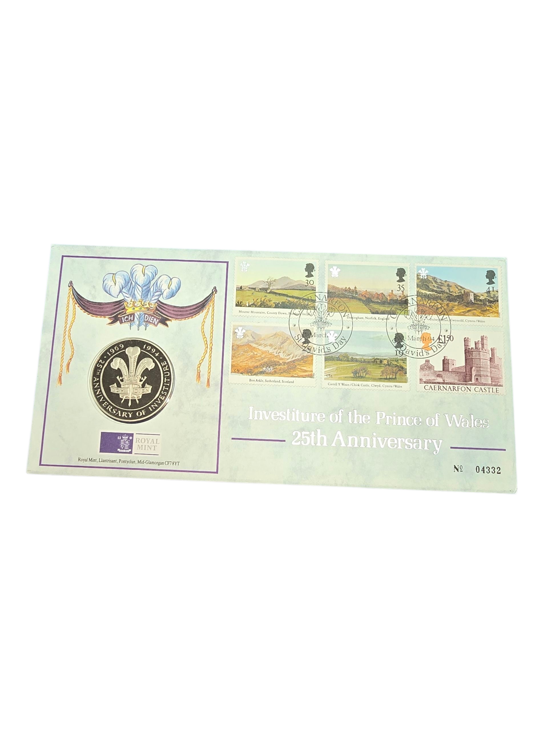 Product photo for Investiture of the Prince Wales 25th Anniversary