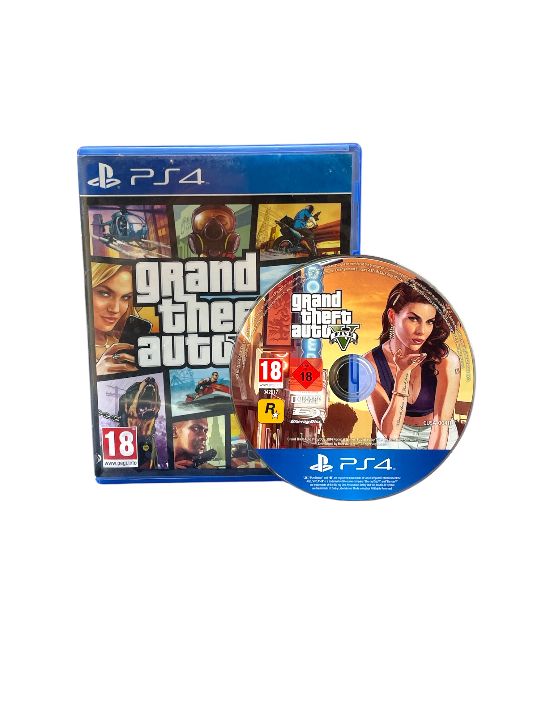 Product photo for Grand Theft Auto V PS4