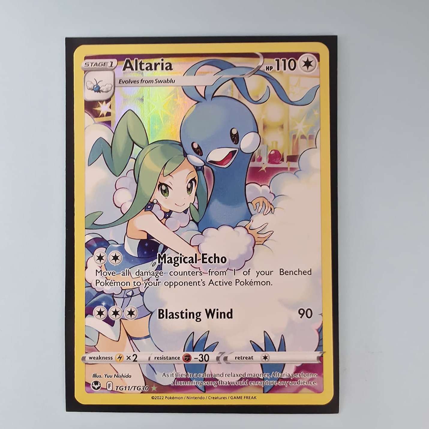 Product photo for Altaria – TG11/TG30 Trainer Gallery Pokémon TCG English (2022)