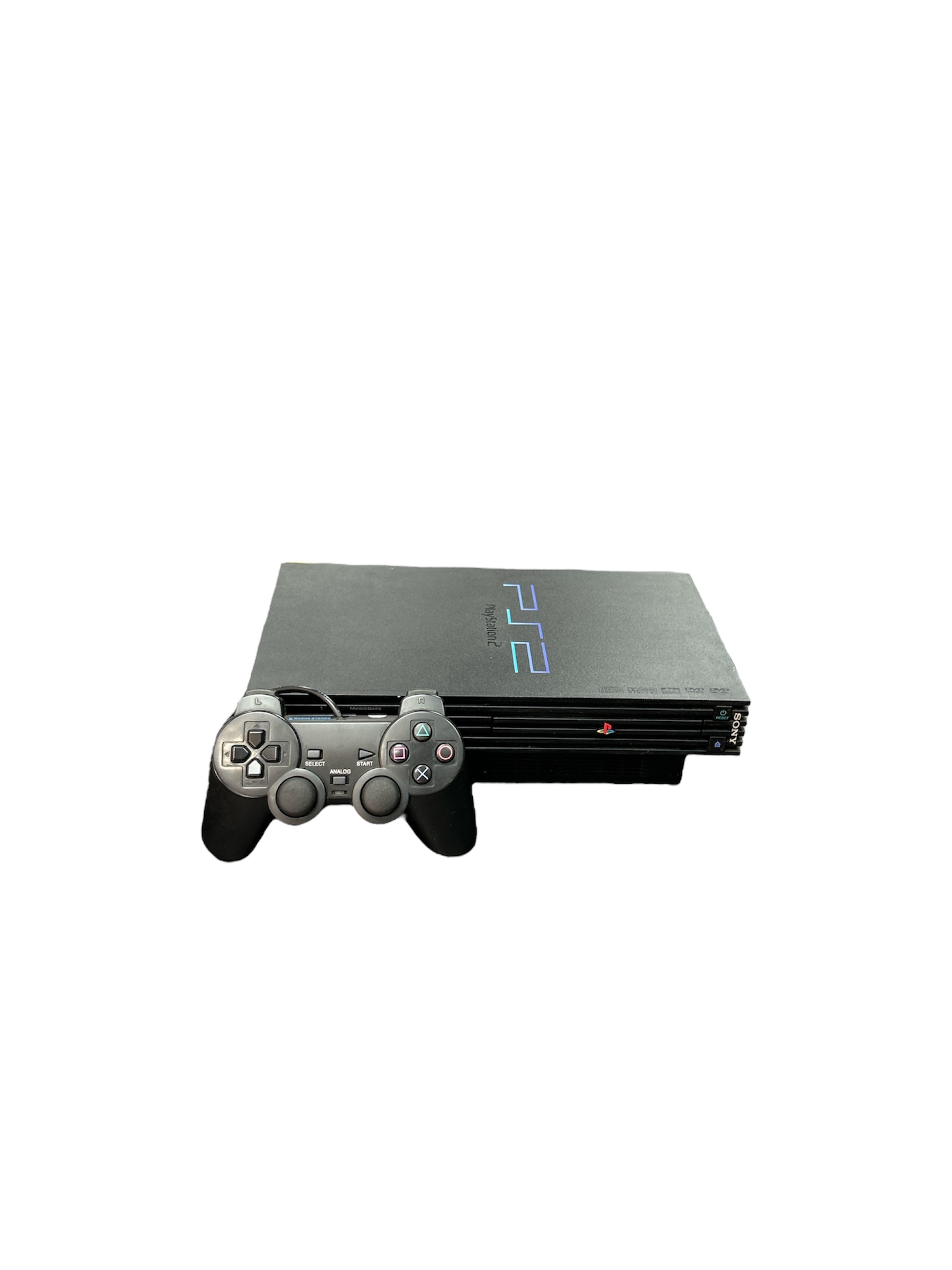 Product photo for Playstation 2 Console, Black, Discounted