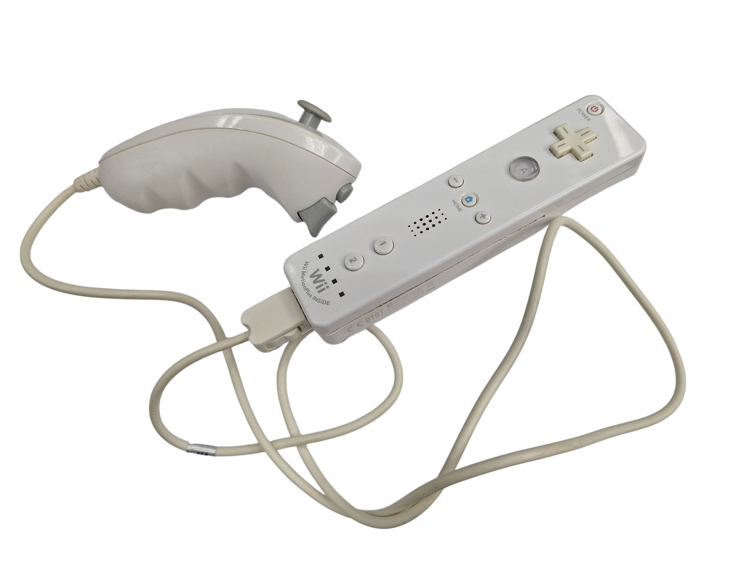 Product photo for Nintendo Wii Remote W/ Nunchuck