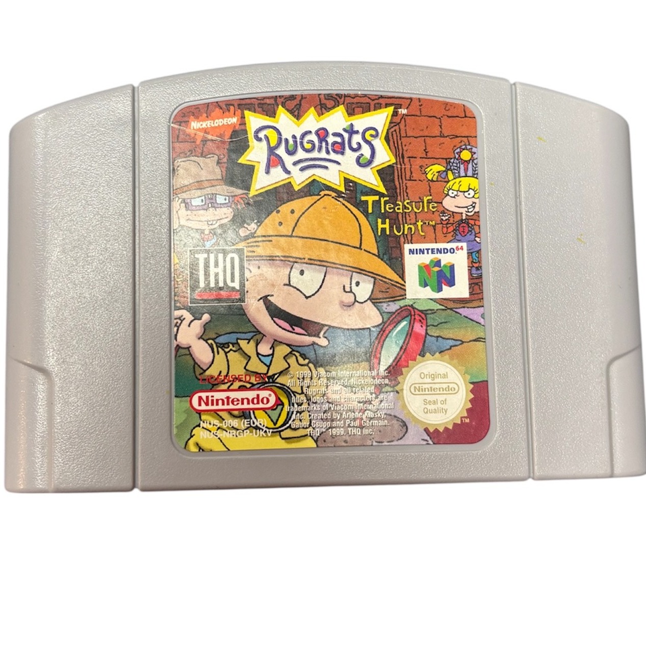 Product photo for Rugrats Treasure Hunt (Nintendo 64)