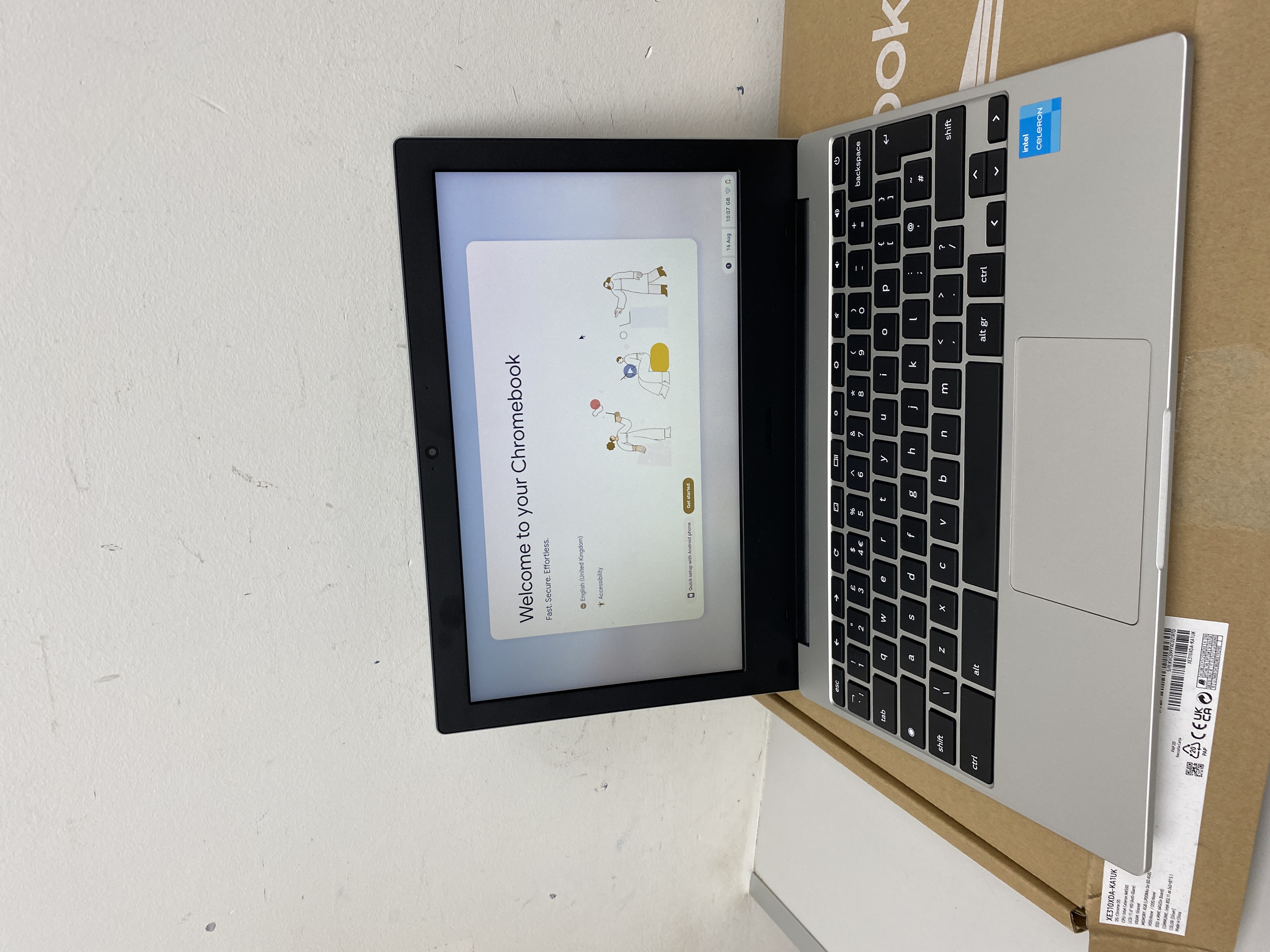 Product photo for Samsung Galaxy Chromebook Go XE310XDA 11.6