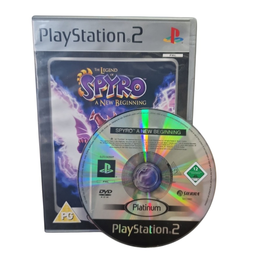 Product photo for Legend of Spyro: A New Beginning - PlayStation 2 Game (PG)