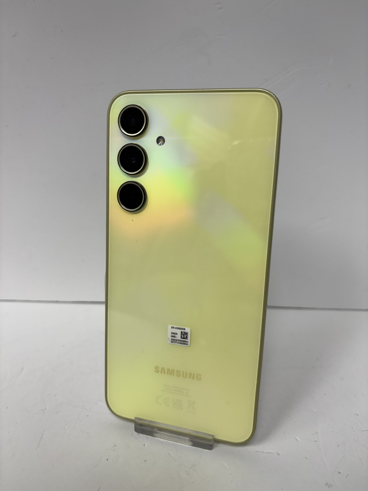 Product photo for samsung galaxy a35 5g 256gb yellow unlocked unboxed