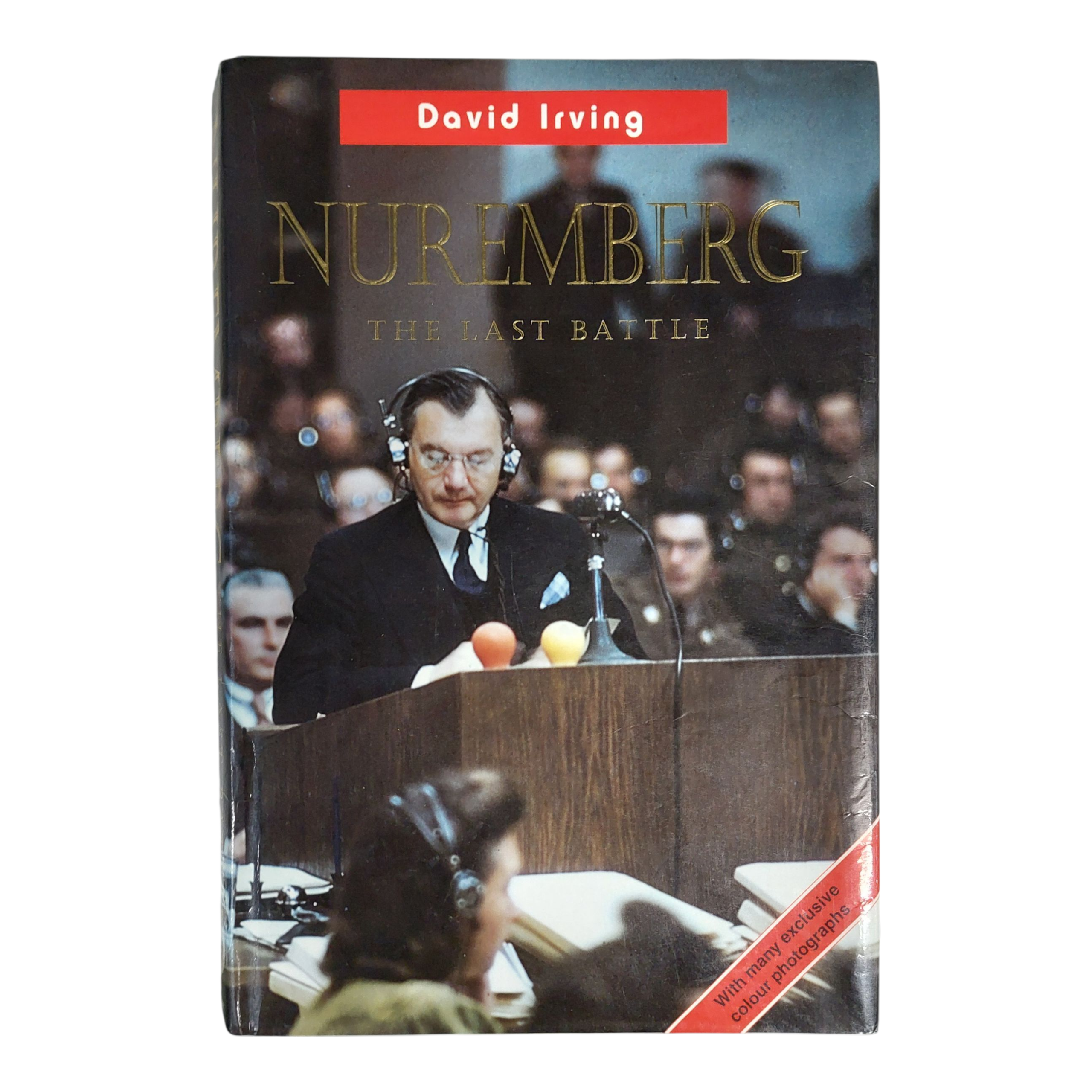Product photo for Nuremburg The Last Battle by David Irving 1st Edition Hardcover 1996