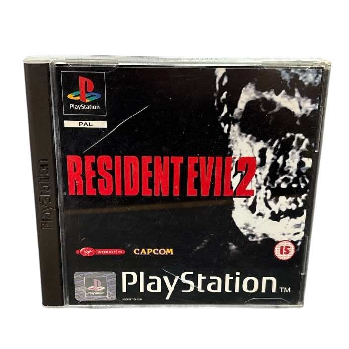 Product photo for Resident Evil 2, w/o Manual, Boxed - PlayStation 1 Game