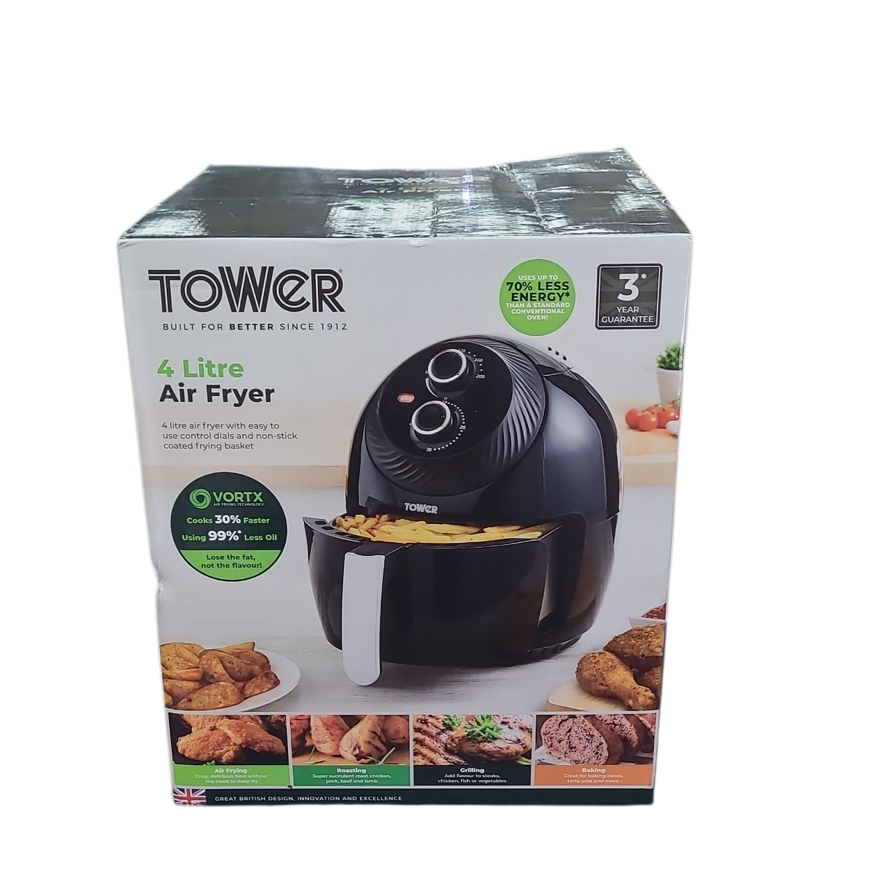 Product photo for Tower 4 Litre Air Fryer