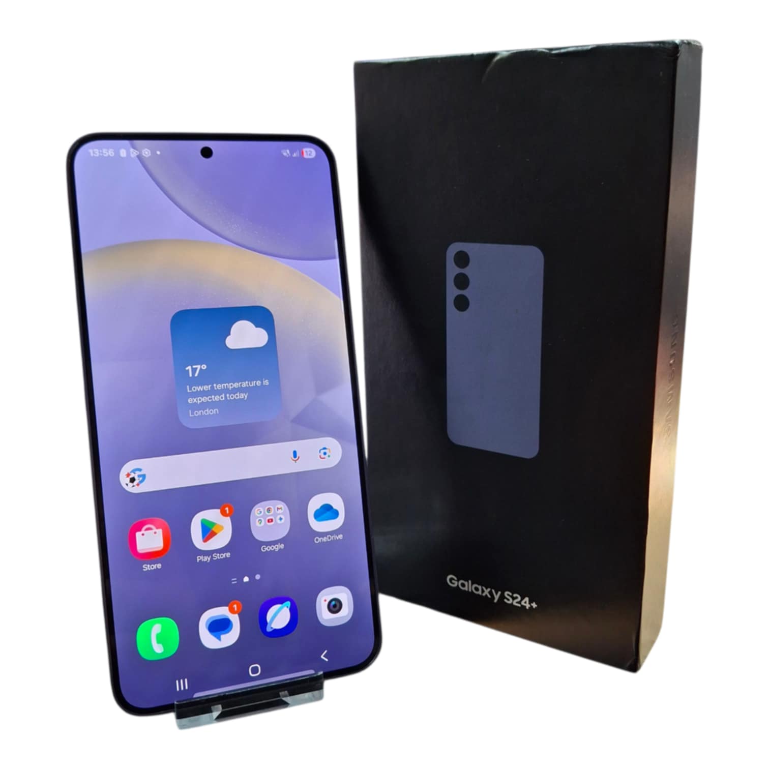 Product photo for Samsung Galaxy S24 Plus 256GB Cobalt Violet (Unlocked) B
