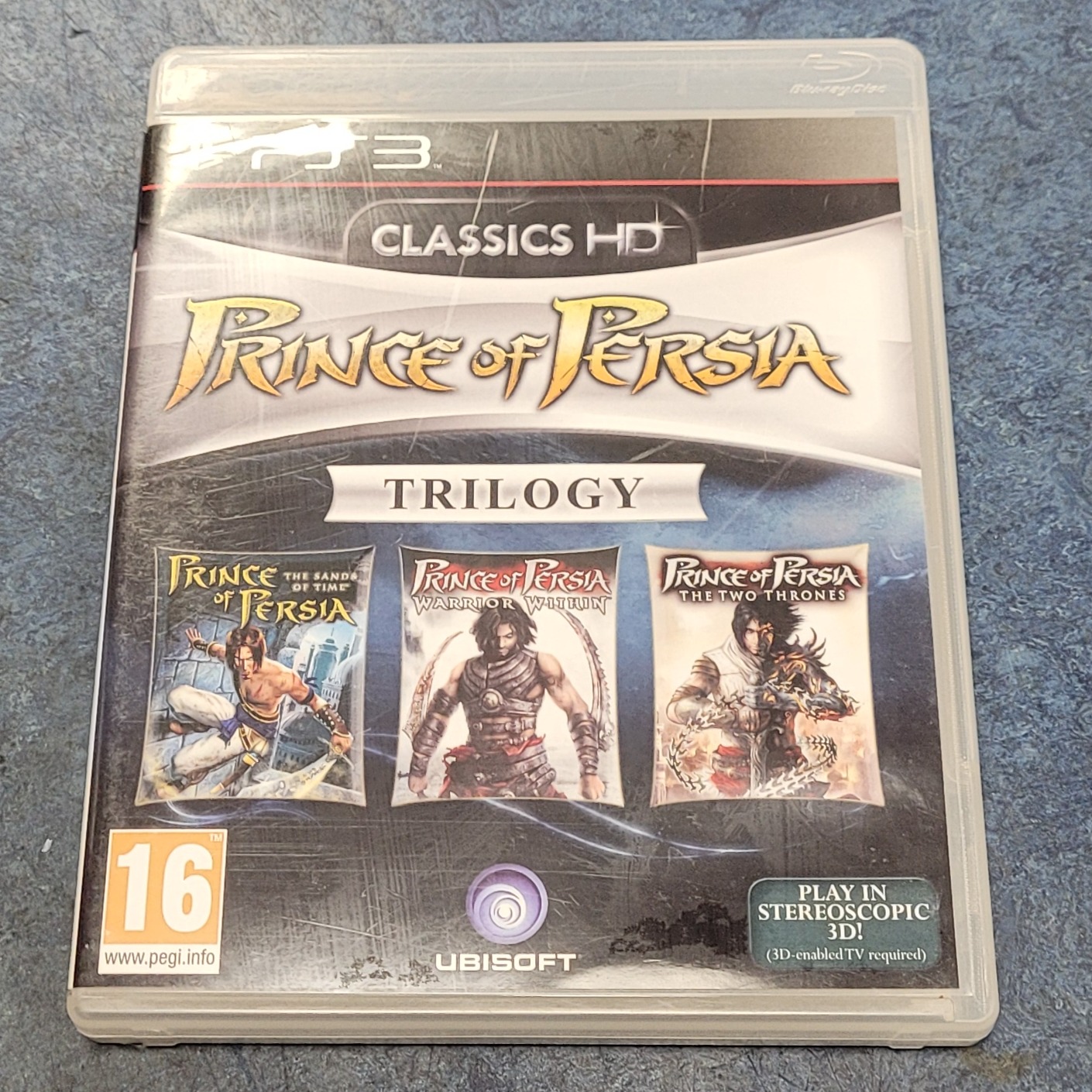 Product photo for Sony PlayStation PS3 Game: Prince Of Persia Trilogy