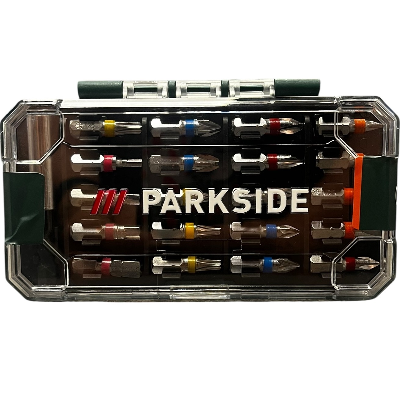 Product photo for New: Park Side Drill Bits/Bit Holder - 21 Piece Set (Varying Bits, PH/PZ/T/H/SL)